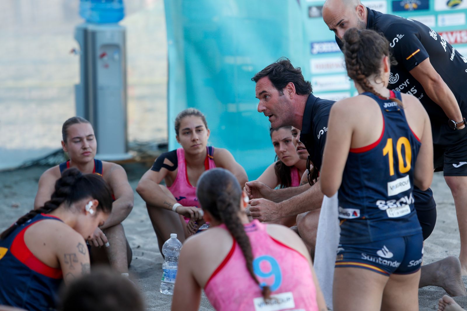 Las fotos del Torneo Internacional  de España de balonmano playa de La Línea