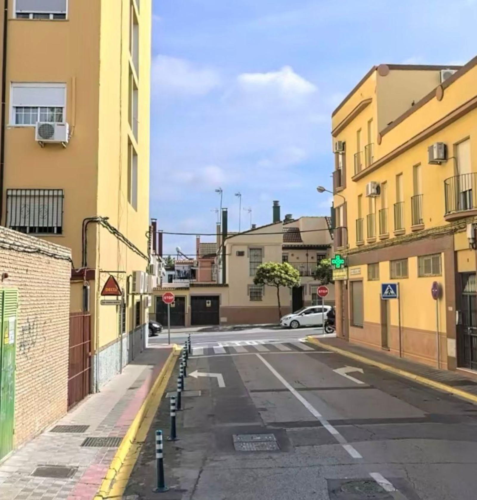 La calle en la que ocurrieron los hechos.