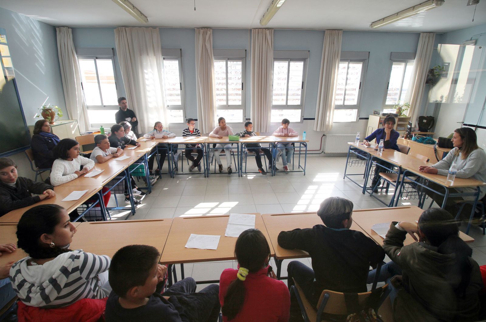 Proyecto Ágora en el Colegio Juan Ramón Jiménez, en imágenes