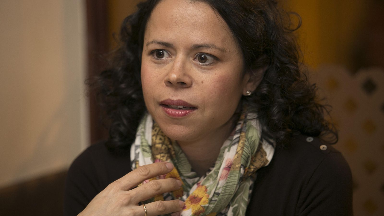 Carmen Bahima, restauradora.