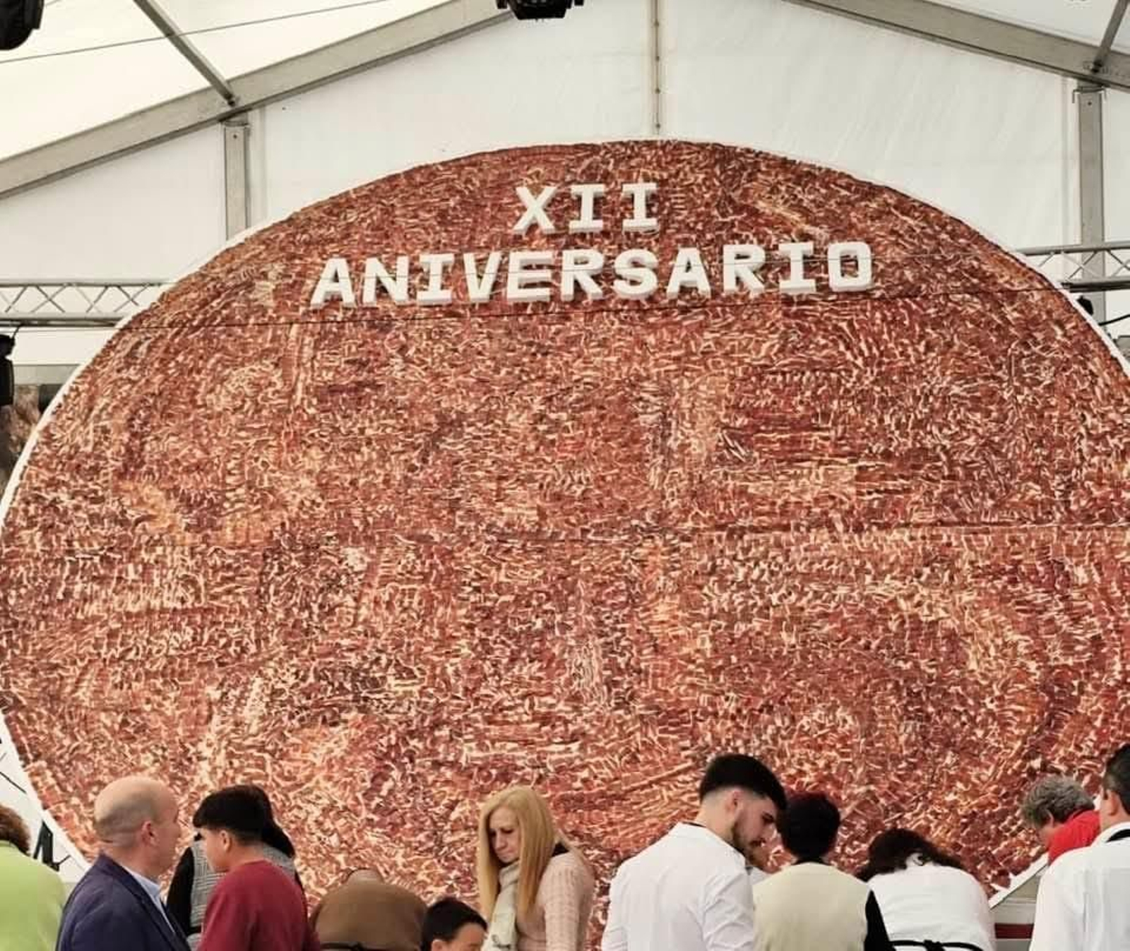 La ración de jamón ibérico más grande del mundo en la edición de 2024