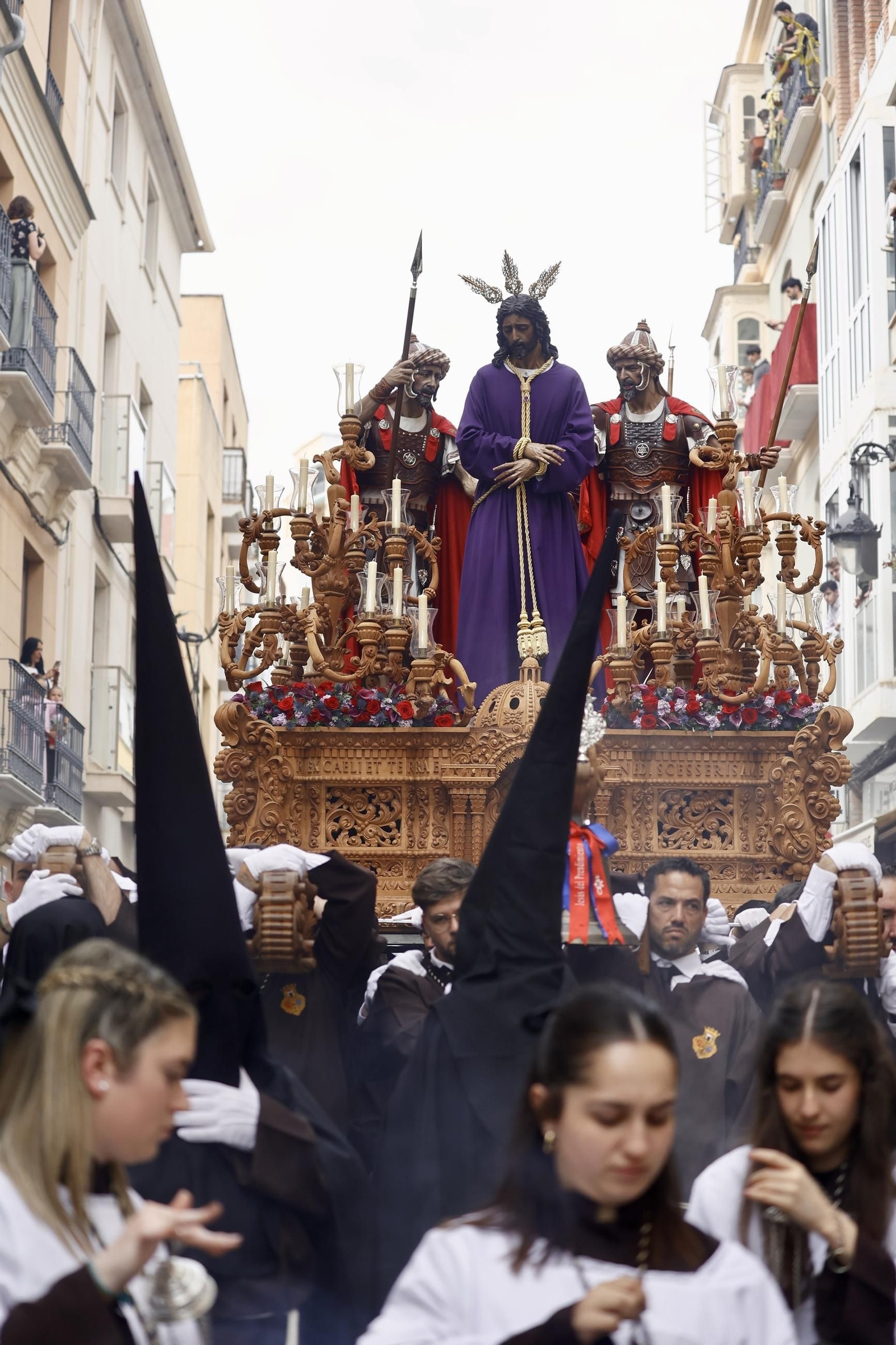 Dulce Nombre el Domingo de Ramos en Málaga, en imágenes