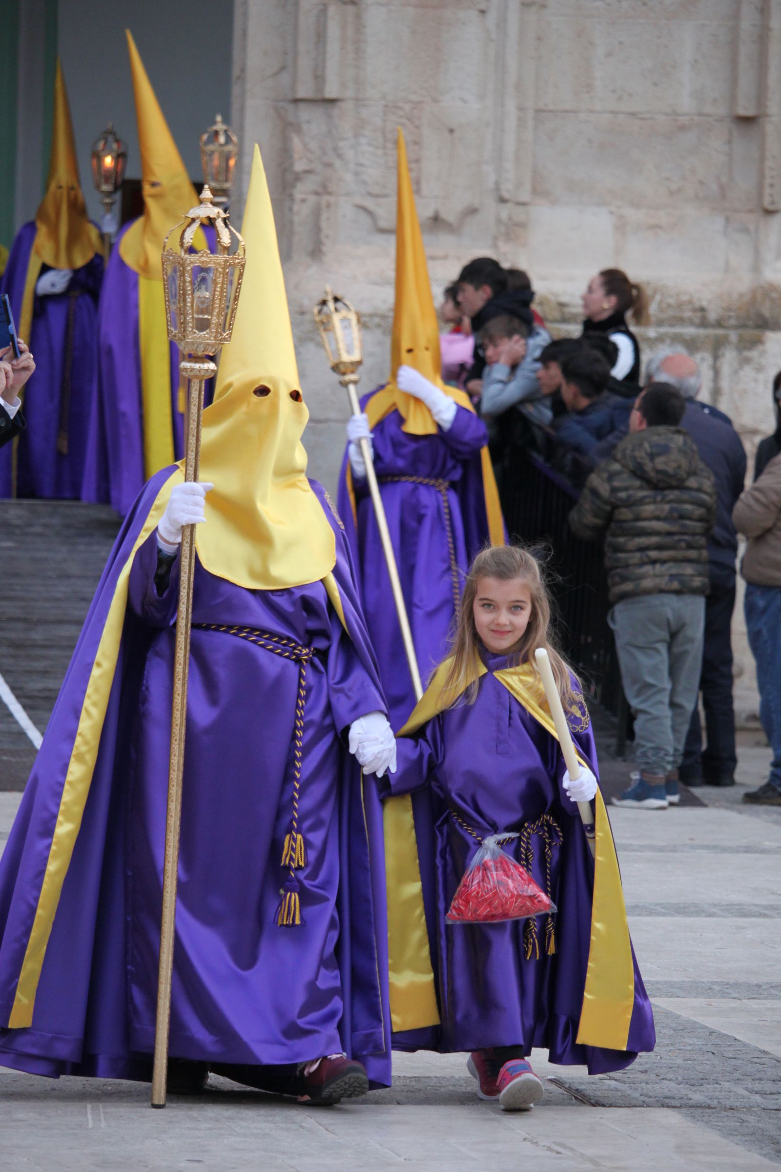 Las imágenes de las procesiones del Jueves Santo en Vélez Rubio