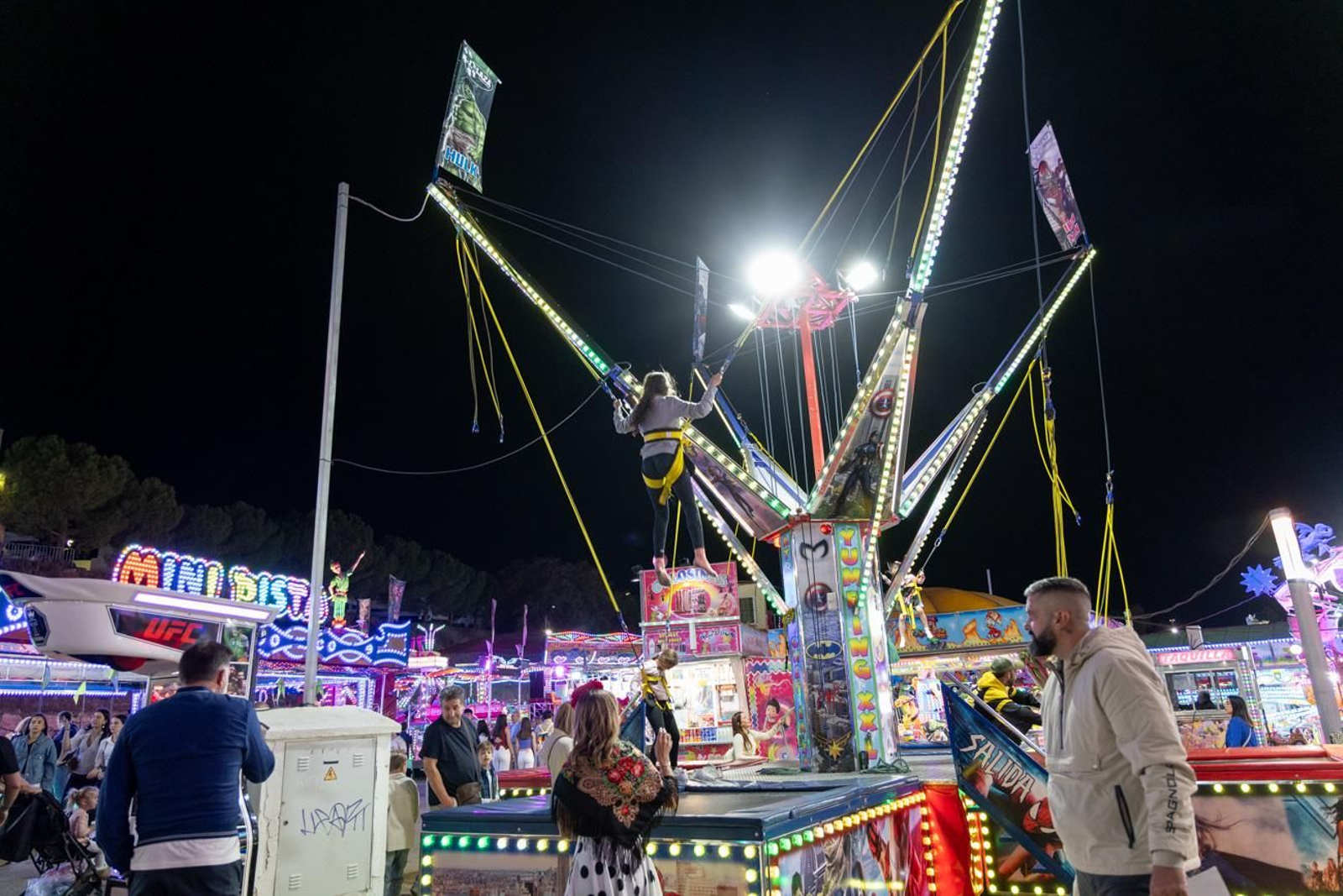 Así disfrutan los jiennenses de feria de San Lucas