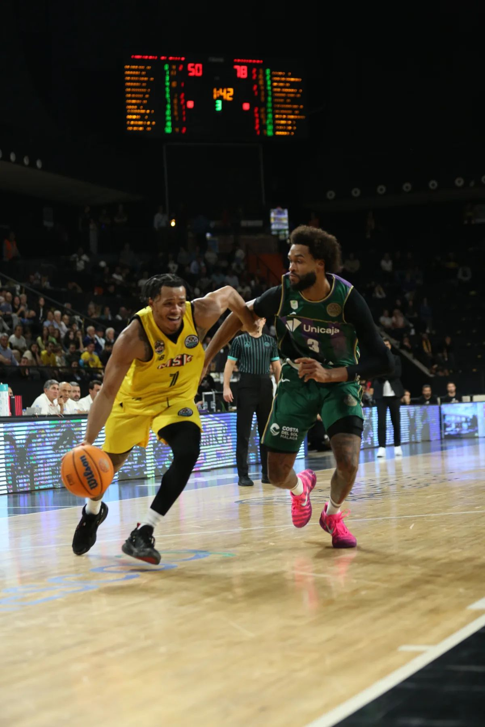 El Mersin-Unicaja, en fotos