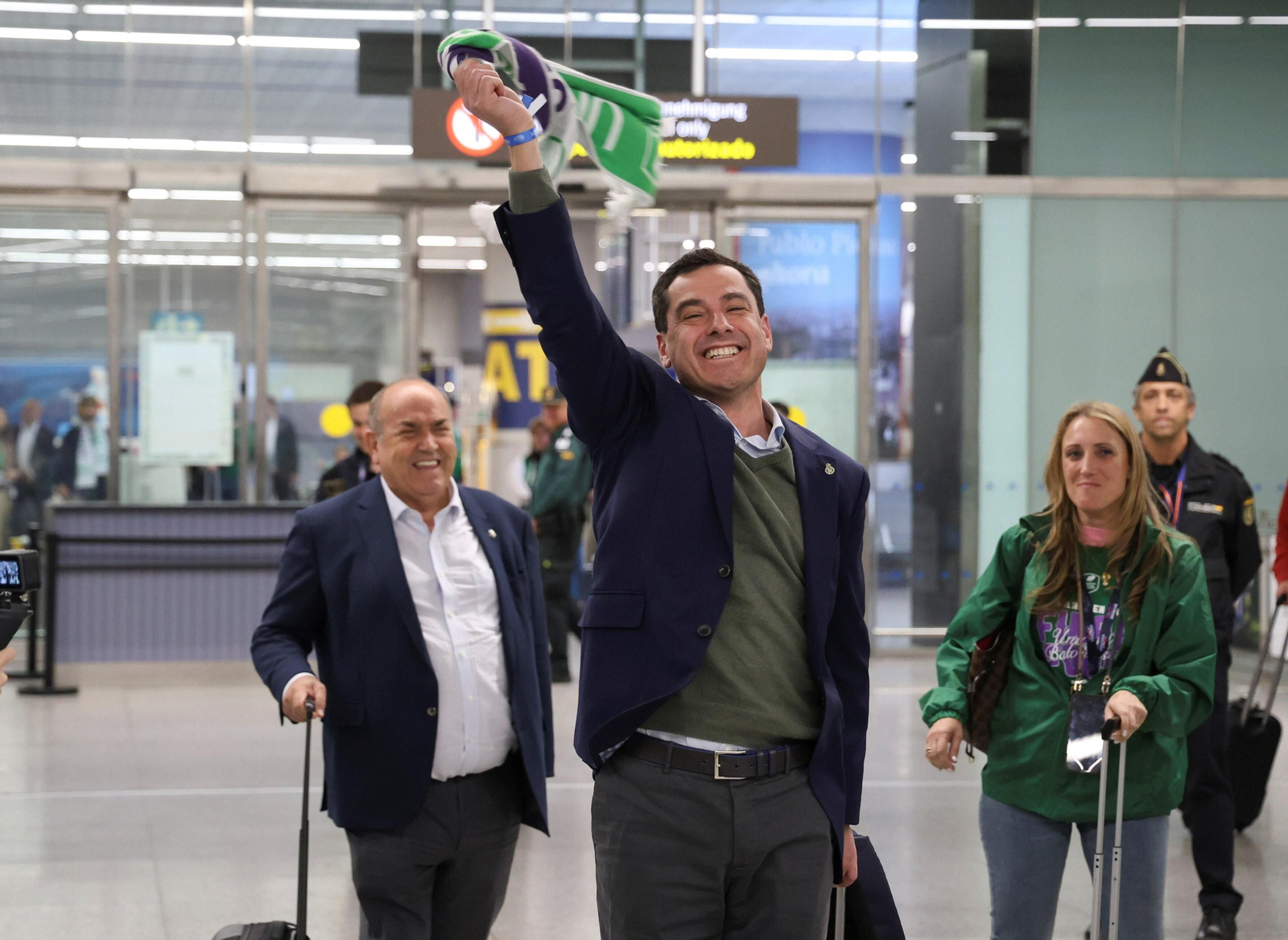 La llegada de los héroes de Belgrado, en imágenes