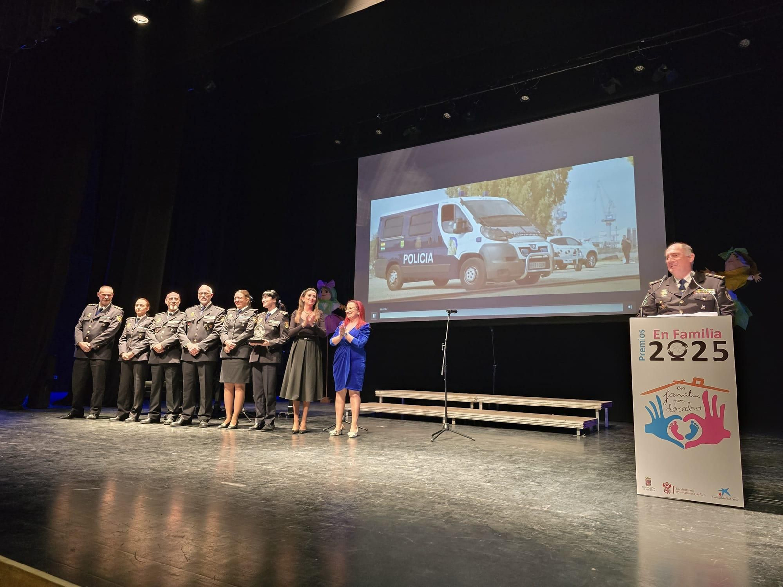 Así se ha vivido los premios de la Asociación de Familias Acogedoras de Almería, En Familia por Derecho, en Vera