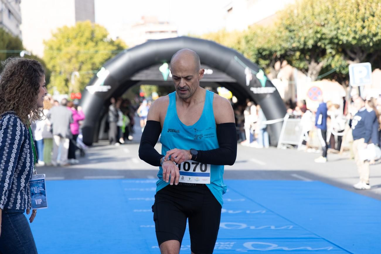 En imágenes: multitudinaria e histórica XXIX Media Maratón 'Ciudad de Jaén' y 10k en memoria de Paco Manzaneda
