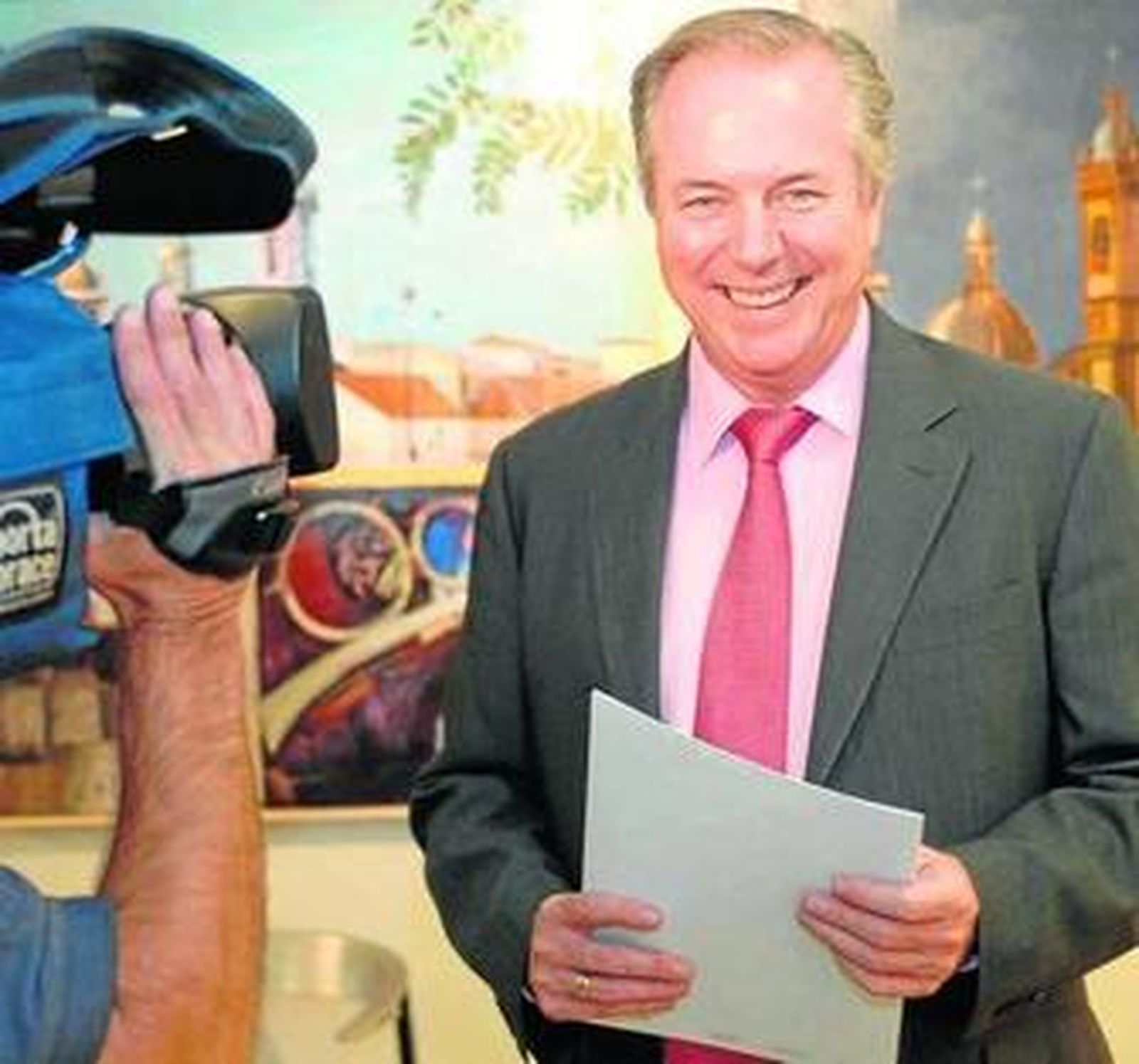 Richard Vaughan en la presentación de su curso en Canal Sur 2.