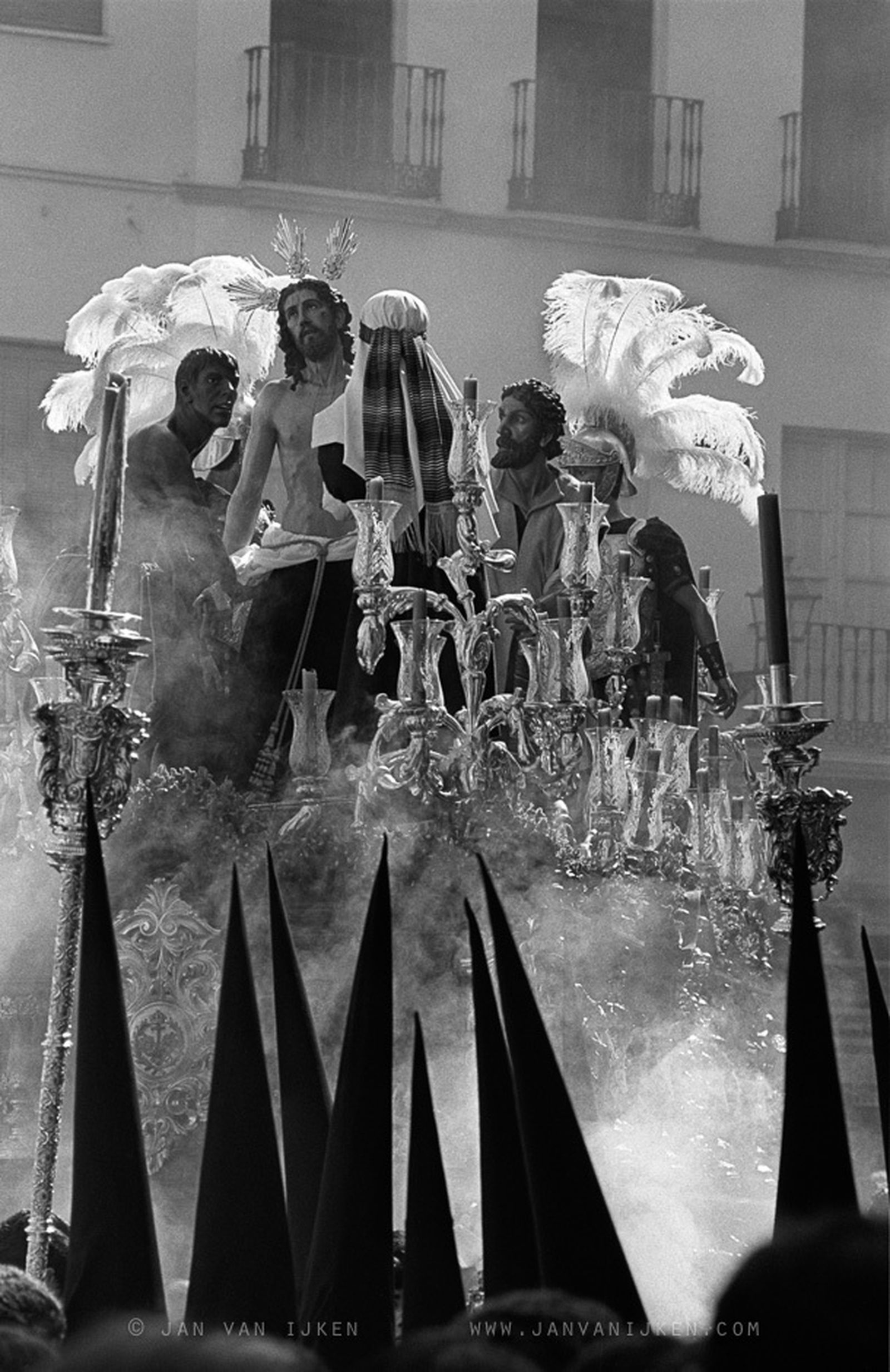 Jesús Despojado entrando en Campana en 1995