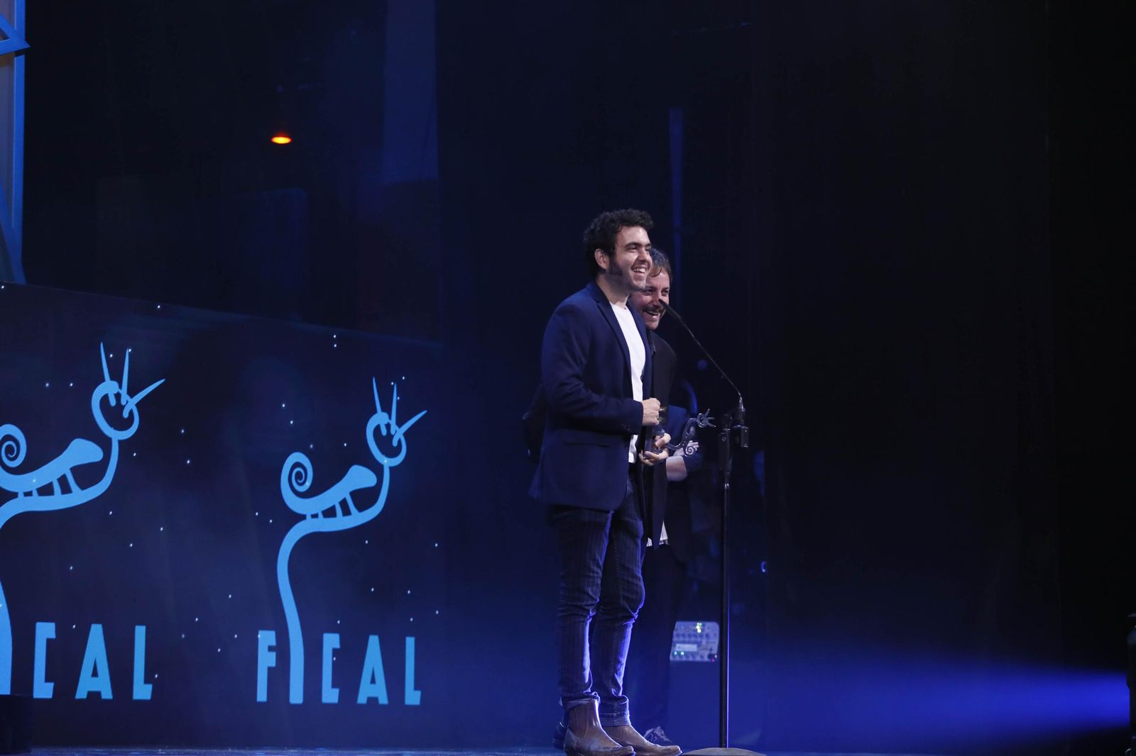 Las imágenes de la gala del Festival Internacional de Cine de Almería (Fical) con el premio 'Almería, tierra de cine' a Karra Elejalde