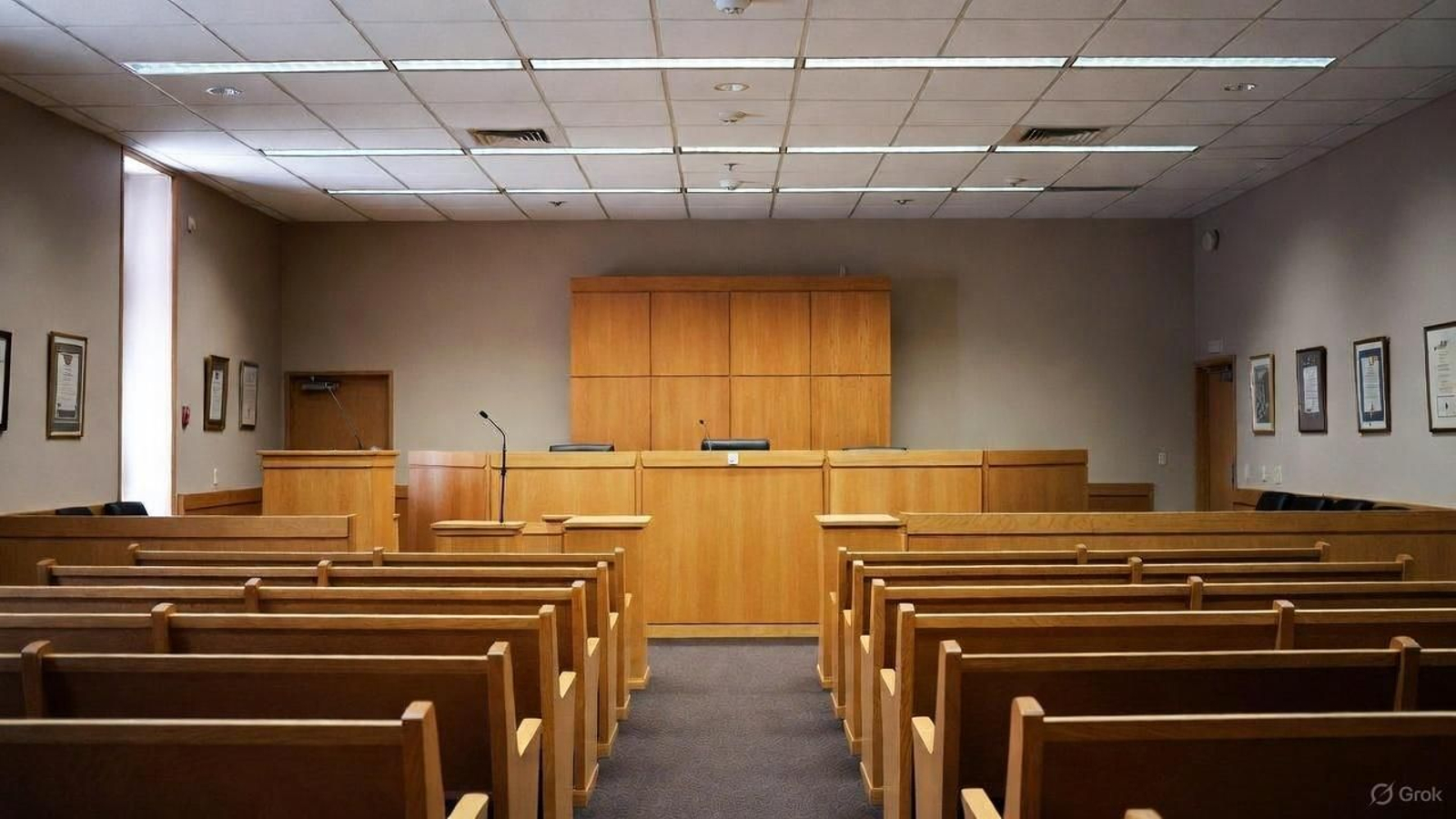 Recreación de un juzgado