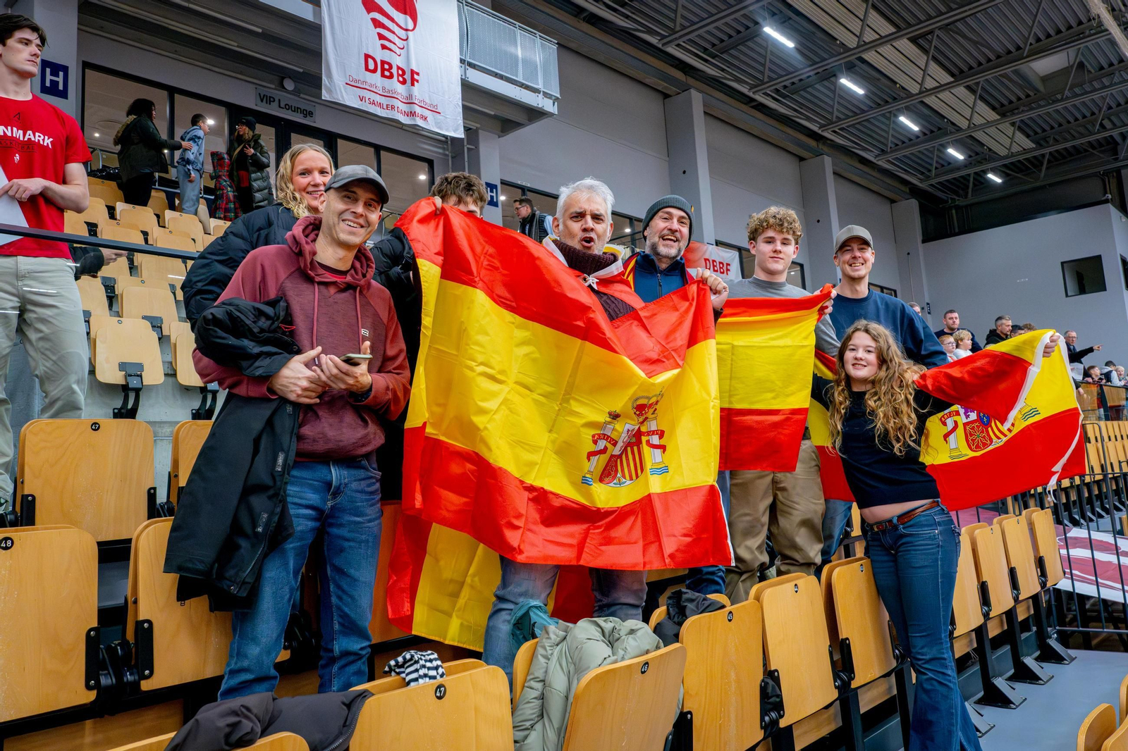 Las mejores fotos del Dinamarca-España de baloncesto