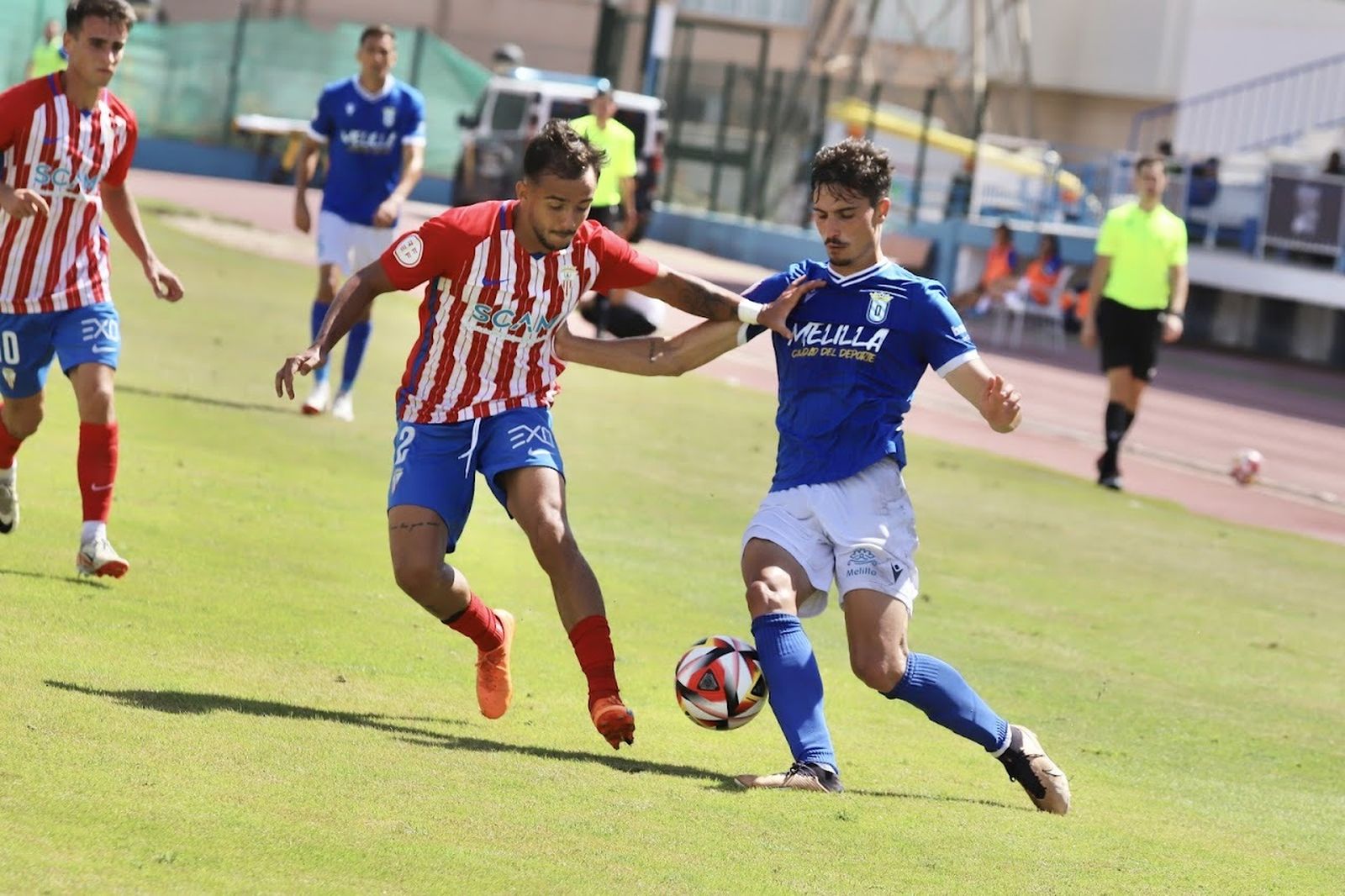 Las fotos de la victoria del Algeciras en Melilla