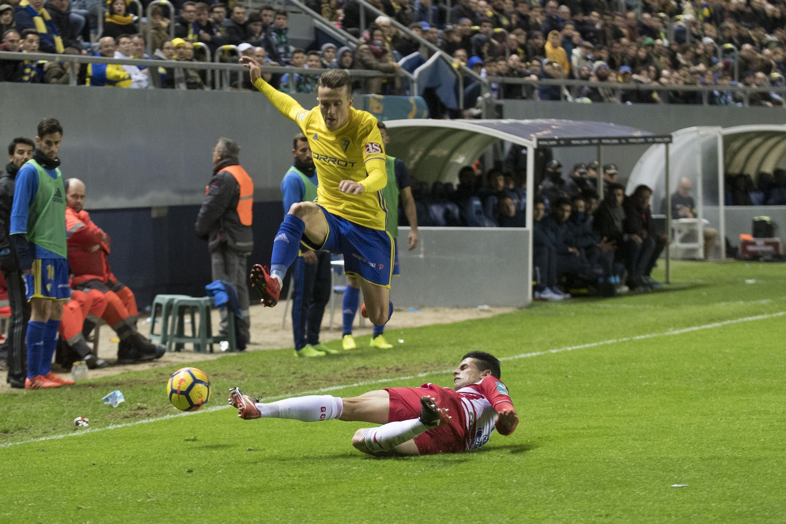 El Cádiz CF-Granada CF