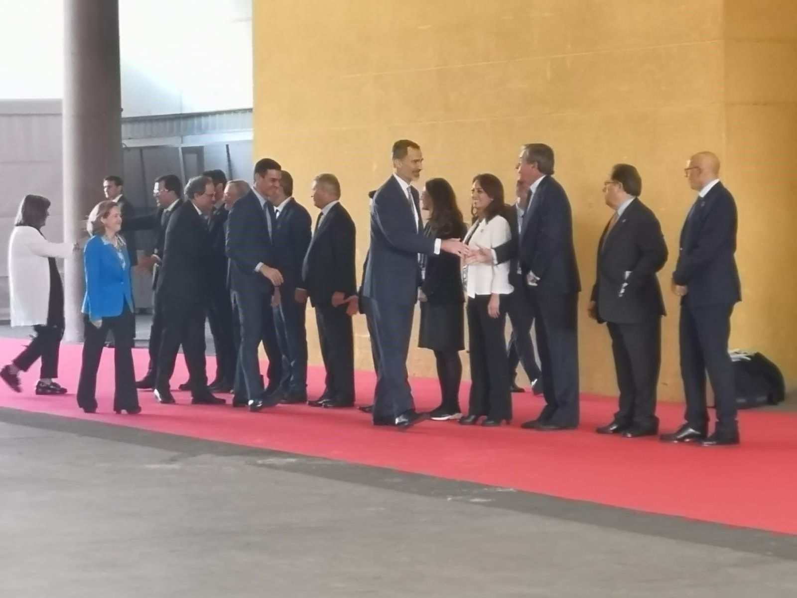 Inauguración Mobile World Congress