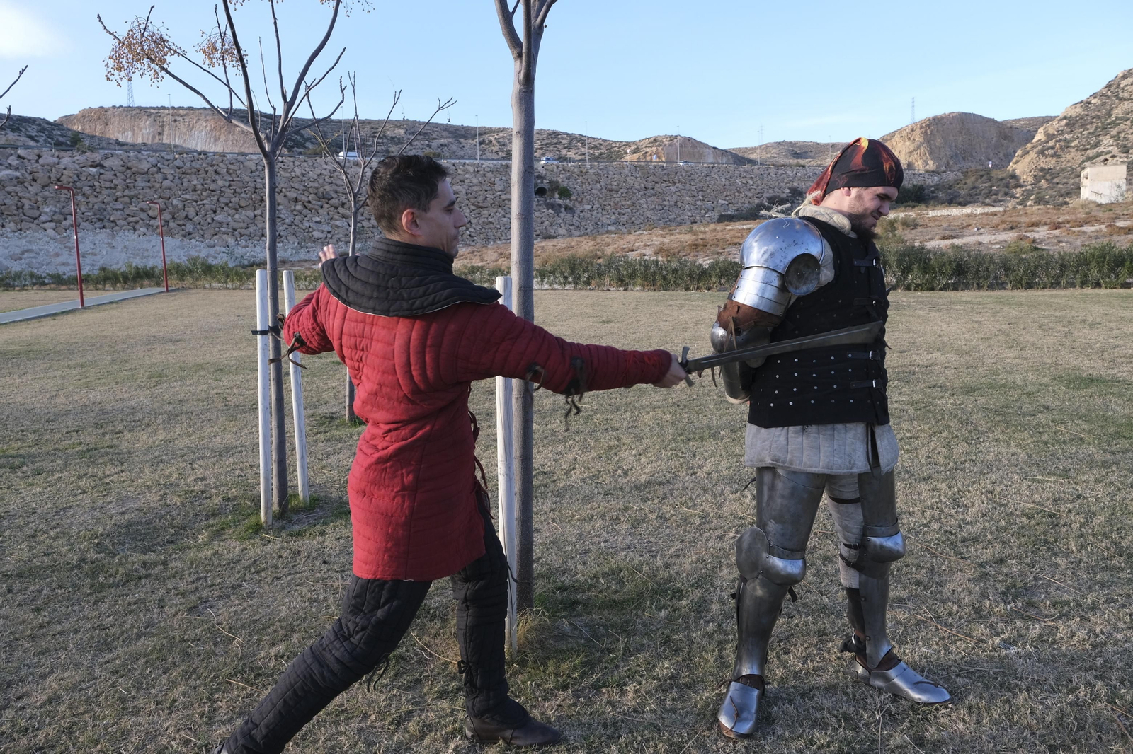 Fotogalería de los combates medievales en Almería