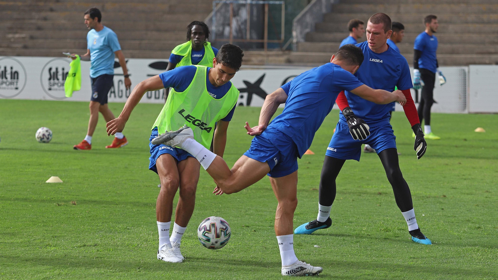 Fotos del inicio de la pretemporada de la Balona