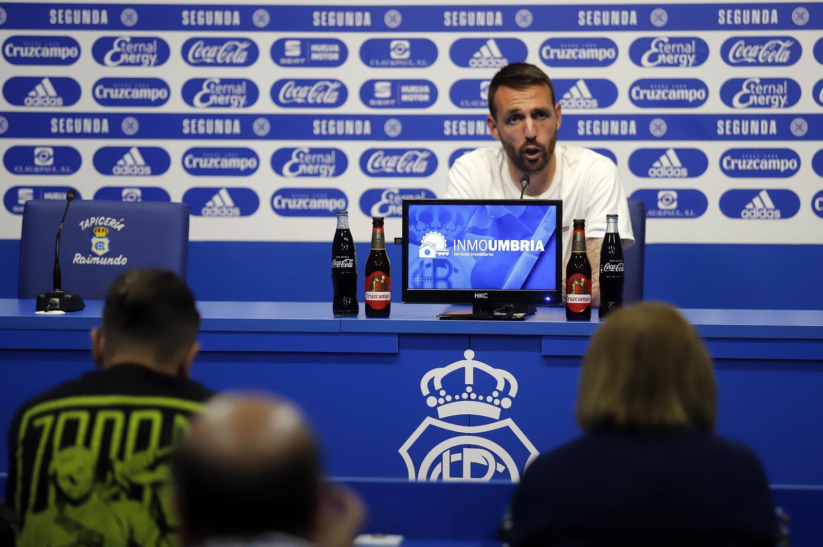 Rubén Gálvez en rueda de prensa