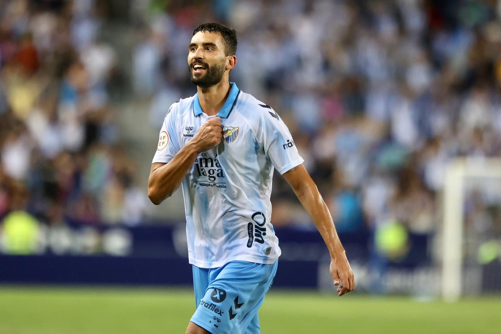 El Málaga CF-Atlético de Madrid B, en fotos