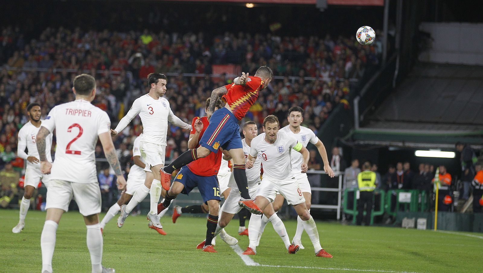 Las imágenes del España-Inglaterra