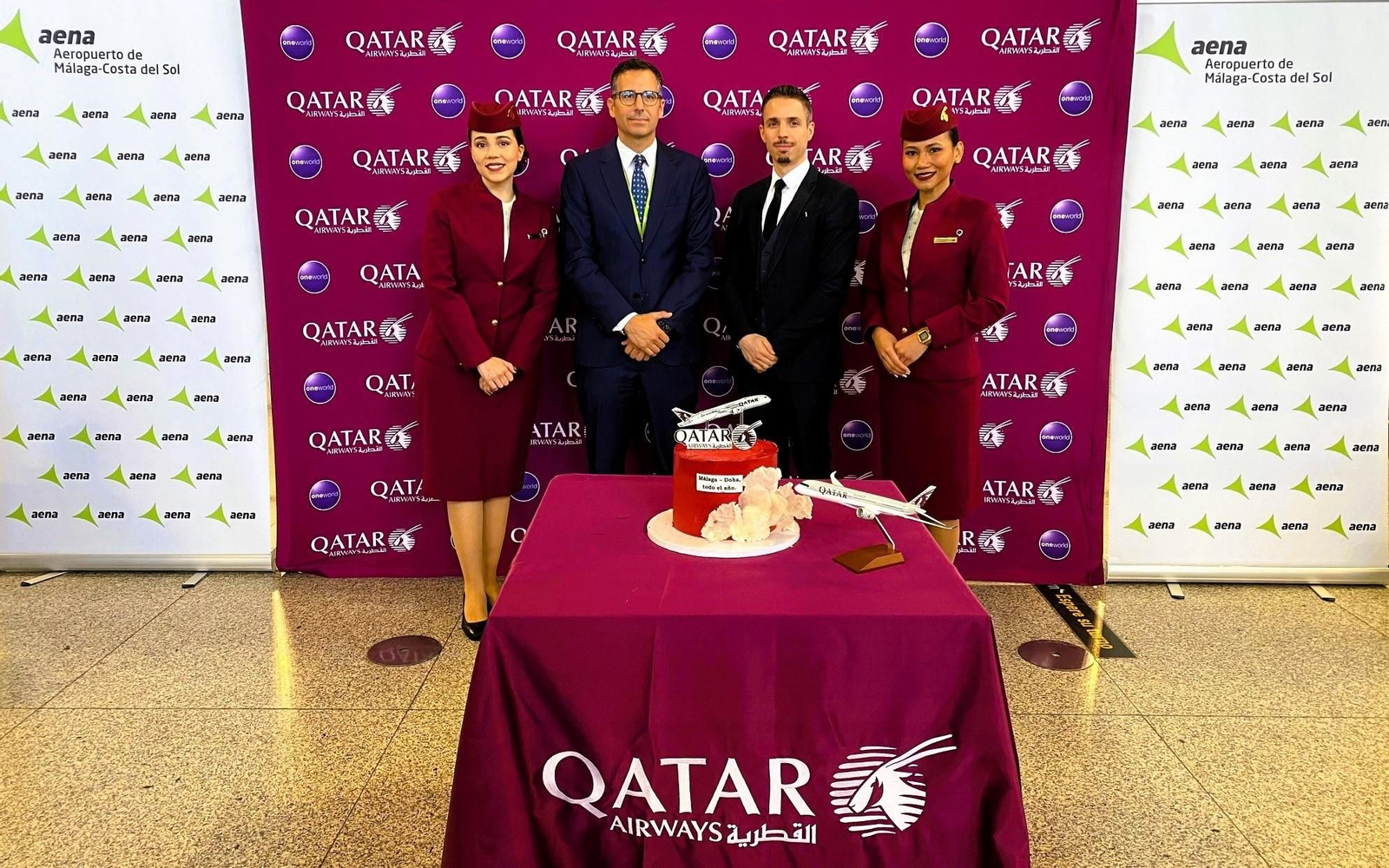 Qatar Airways amplía a todo el año su ruta con Málaga Qatar Airways amplía a todo el año su ruta con Málaga