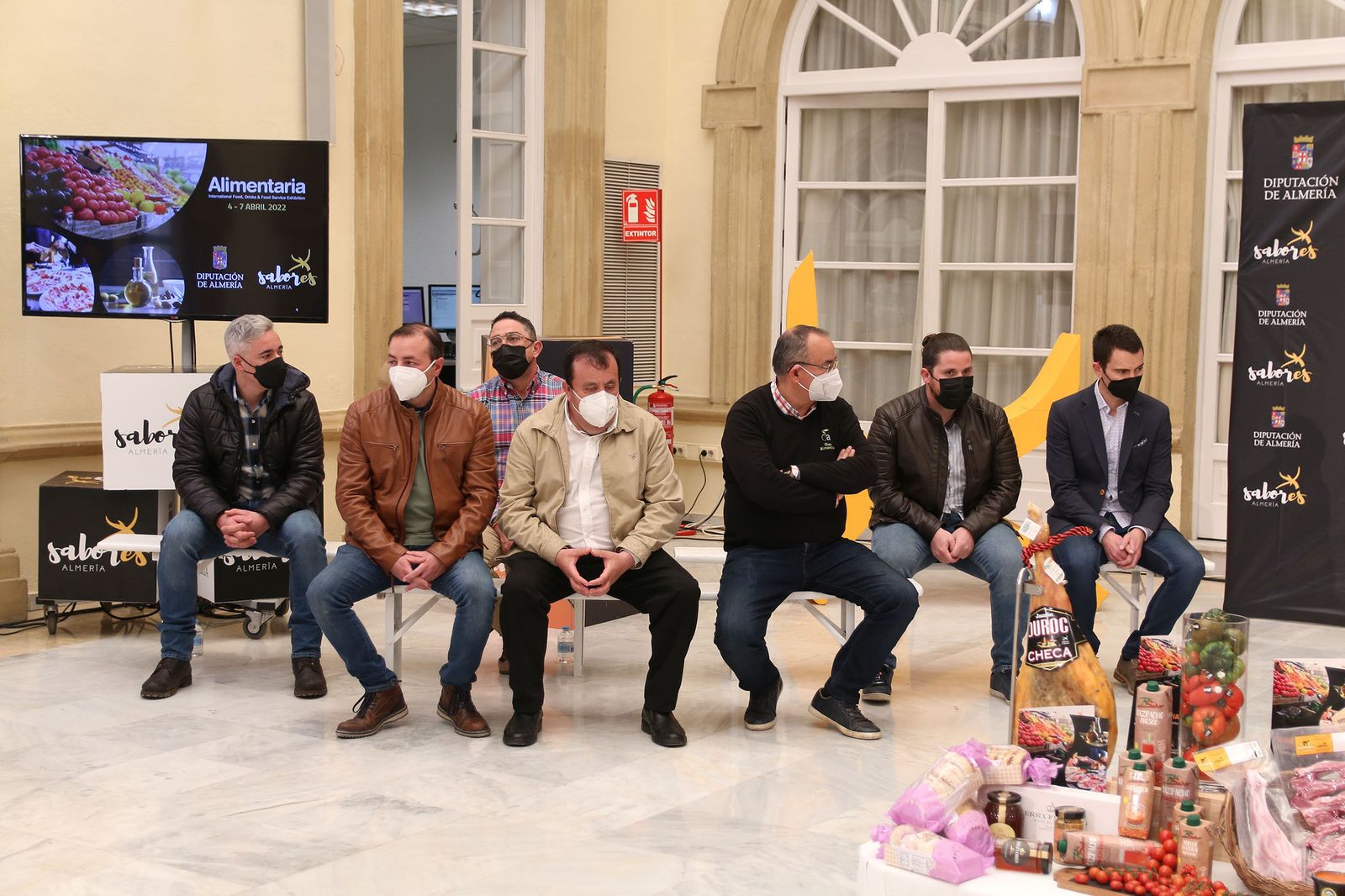 Fotogalería de la presentación del stand de Sabores Almería para Alimentaria