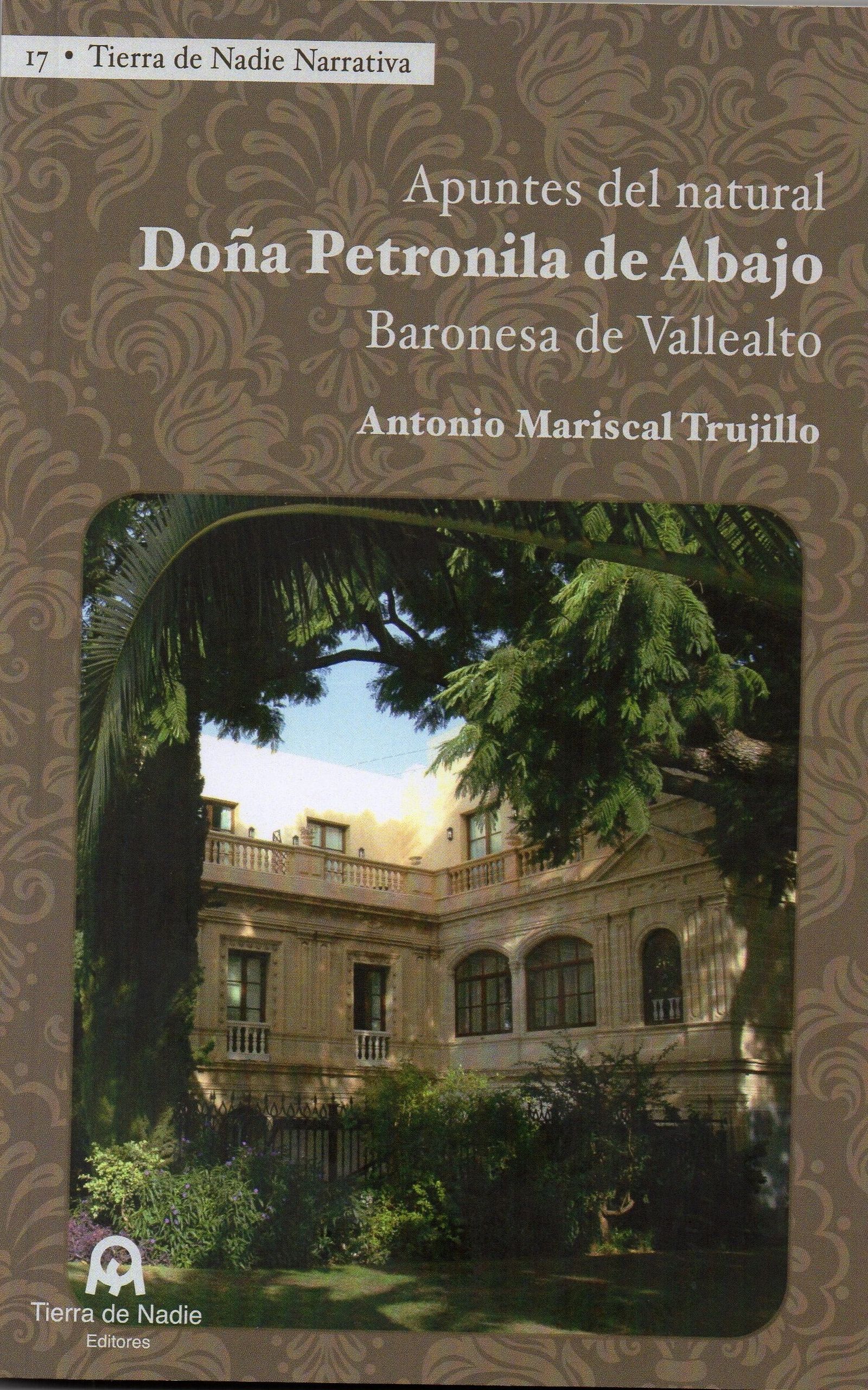 Portada de 'Doña Petronila de Abajo'.