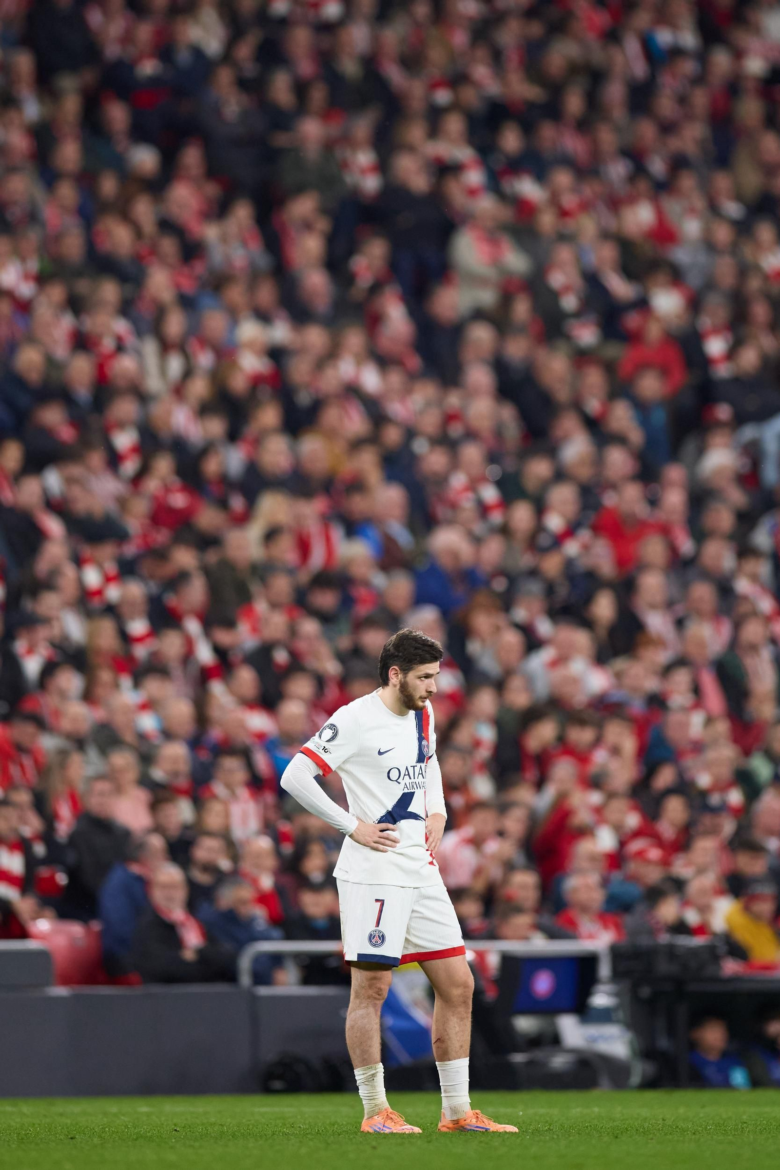 El Athletic Club-PSG, en imágenes