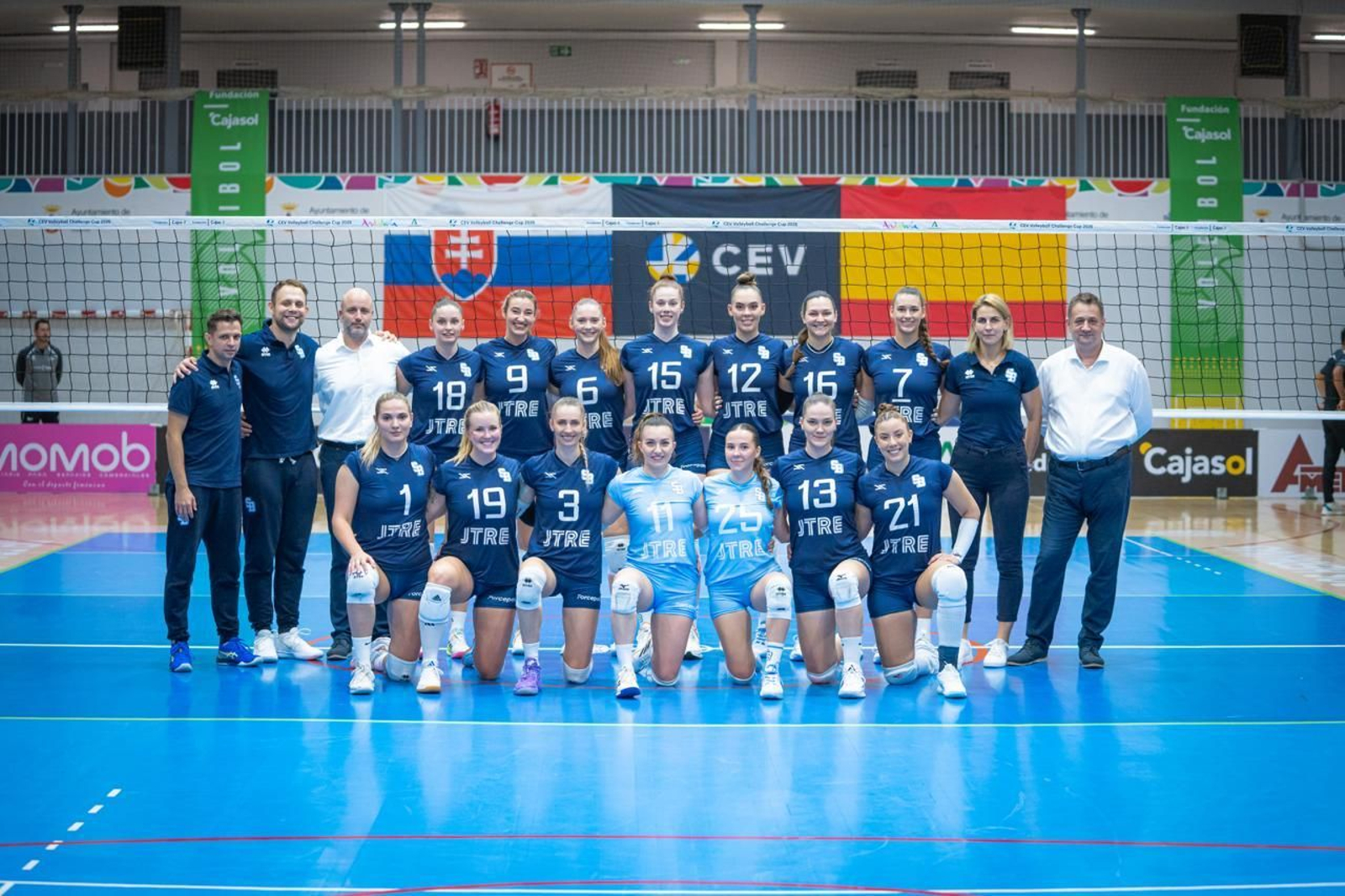 Las fotos del Fundación Cajasol Andalucía-Slovan Bratislava