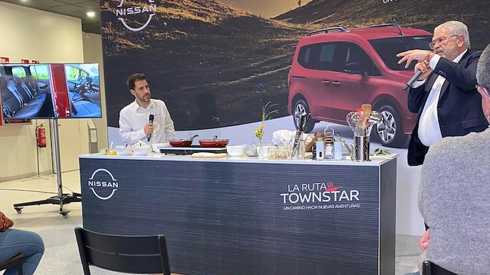 El evento tuvo un toque de originalidad gracias al show cooking llevado a cabo en el concesionario.