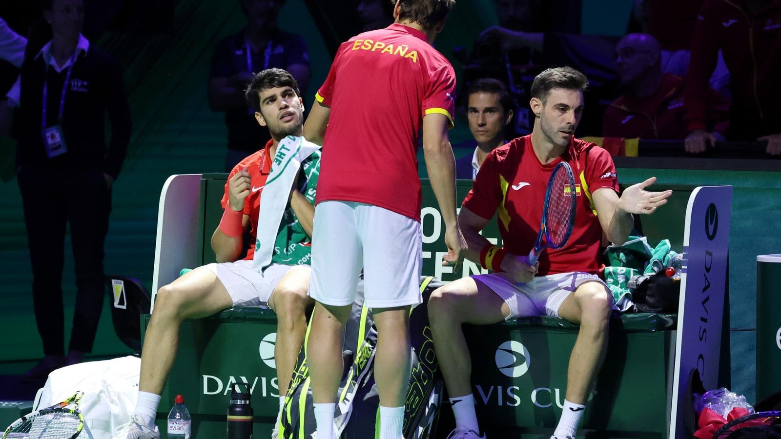 El doble Alcaraz-Granollers vs Koolhof-Van de Zandschulp, en fotos