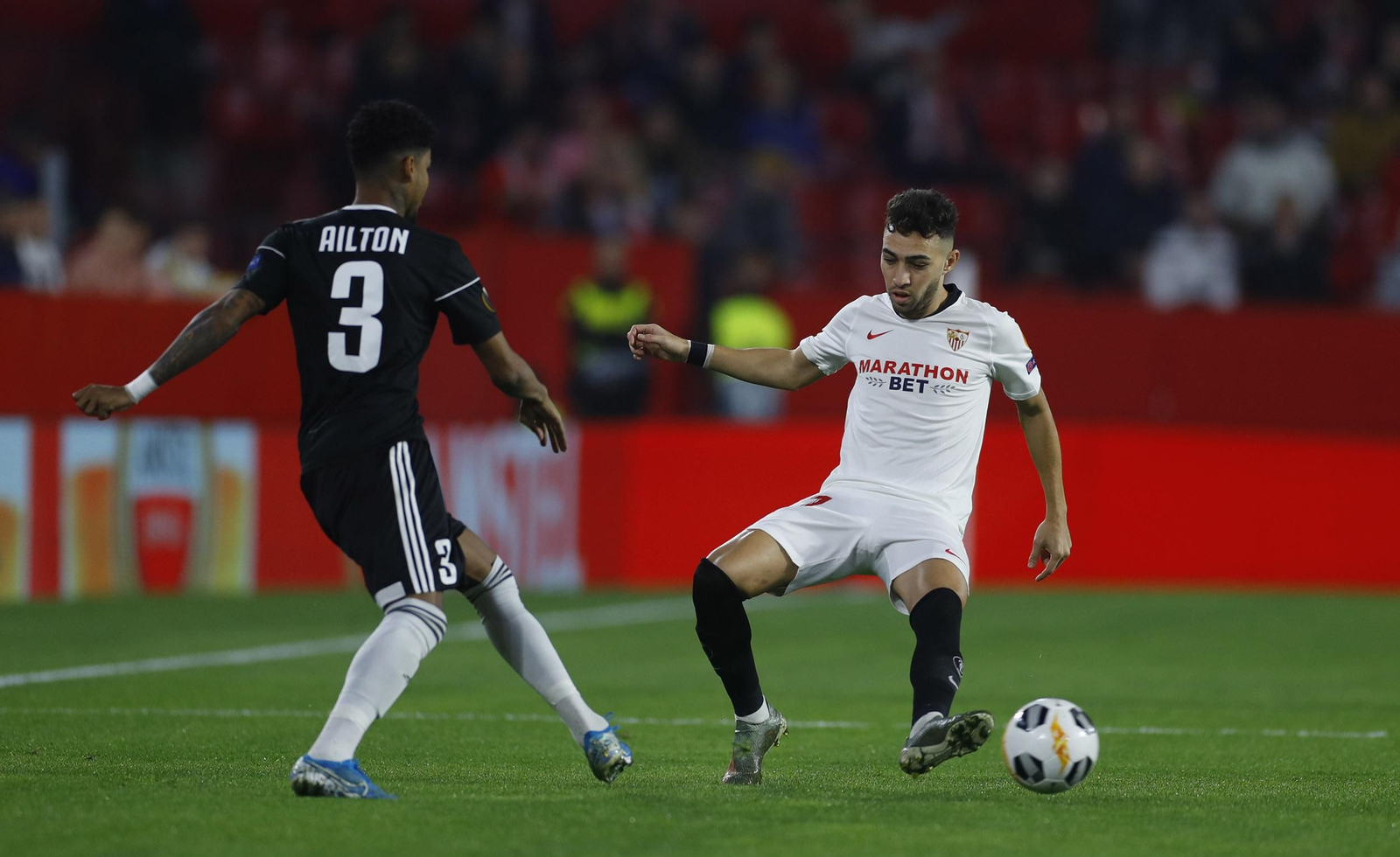 La imágenes del Sevilla fc-Qarabag Fk