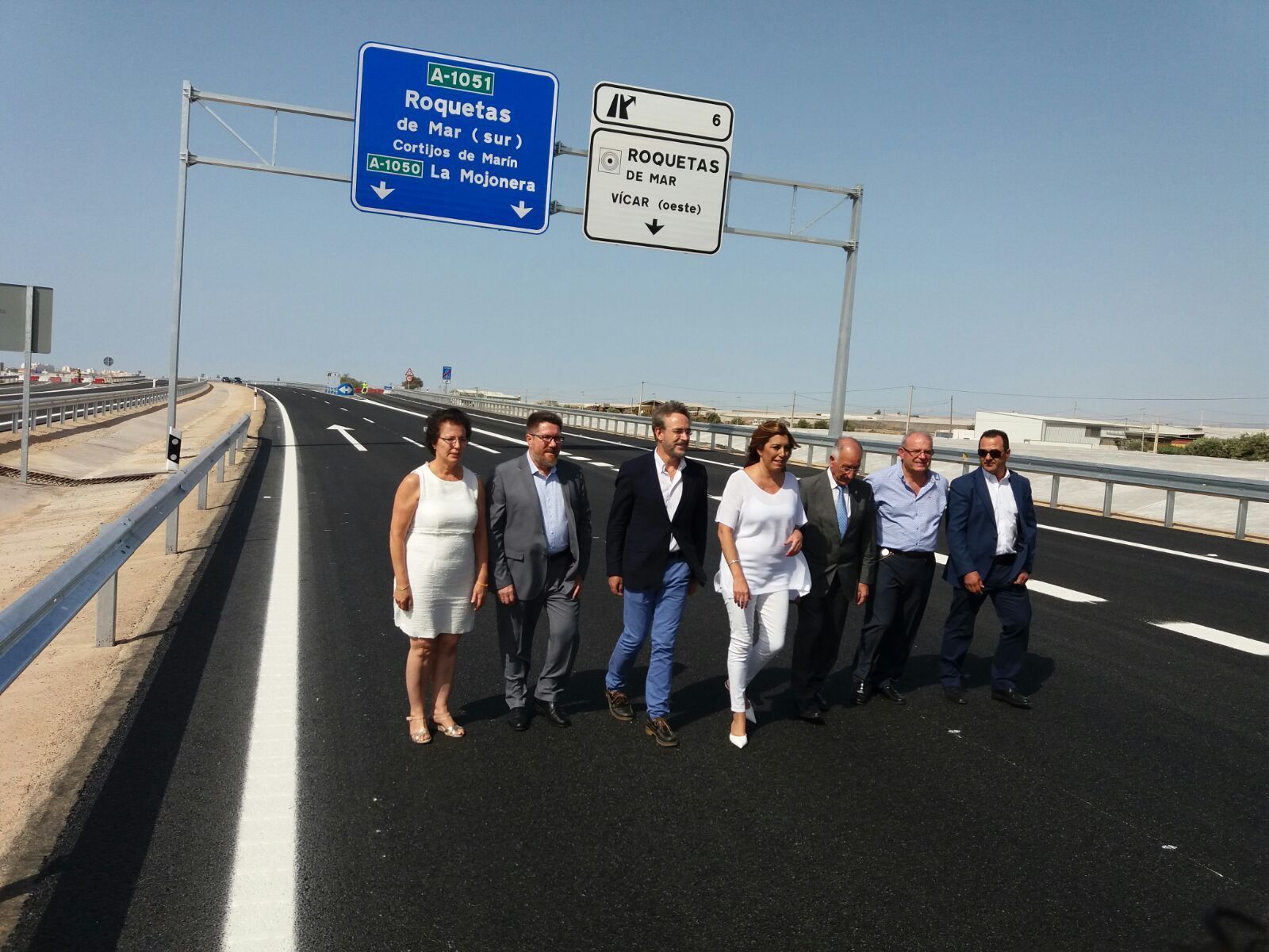 La variante de Roquetas ya conecta con el Gran Plaza