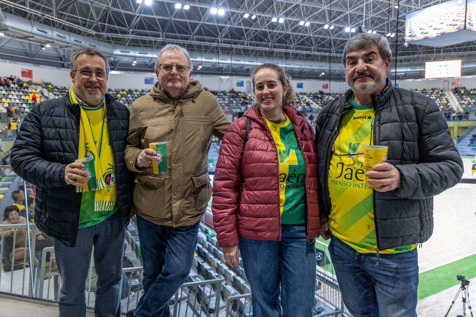 Las mejores imágenes del triunfo copero de Jaén Paraíso Interior frente a Ribera Navarra