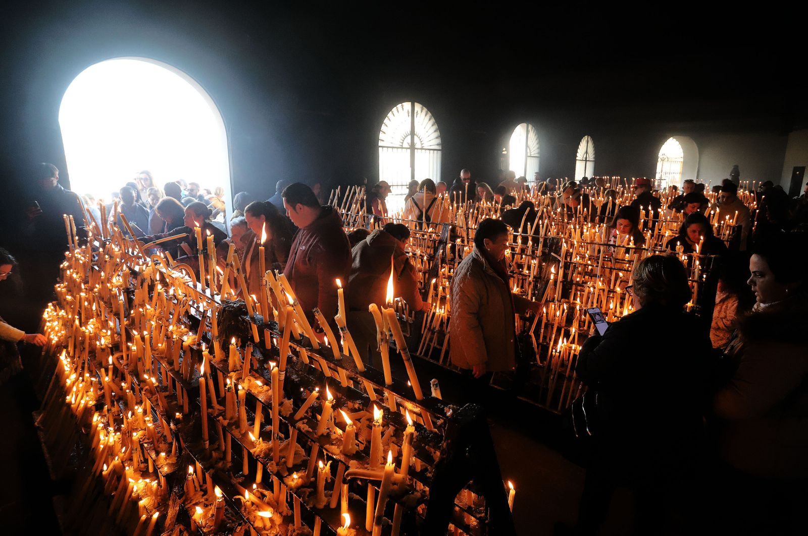 Imágenes de la celebración de la Candelaria en El Rocío