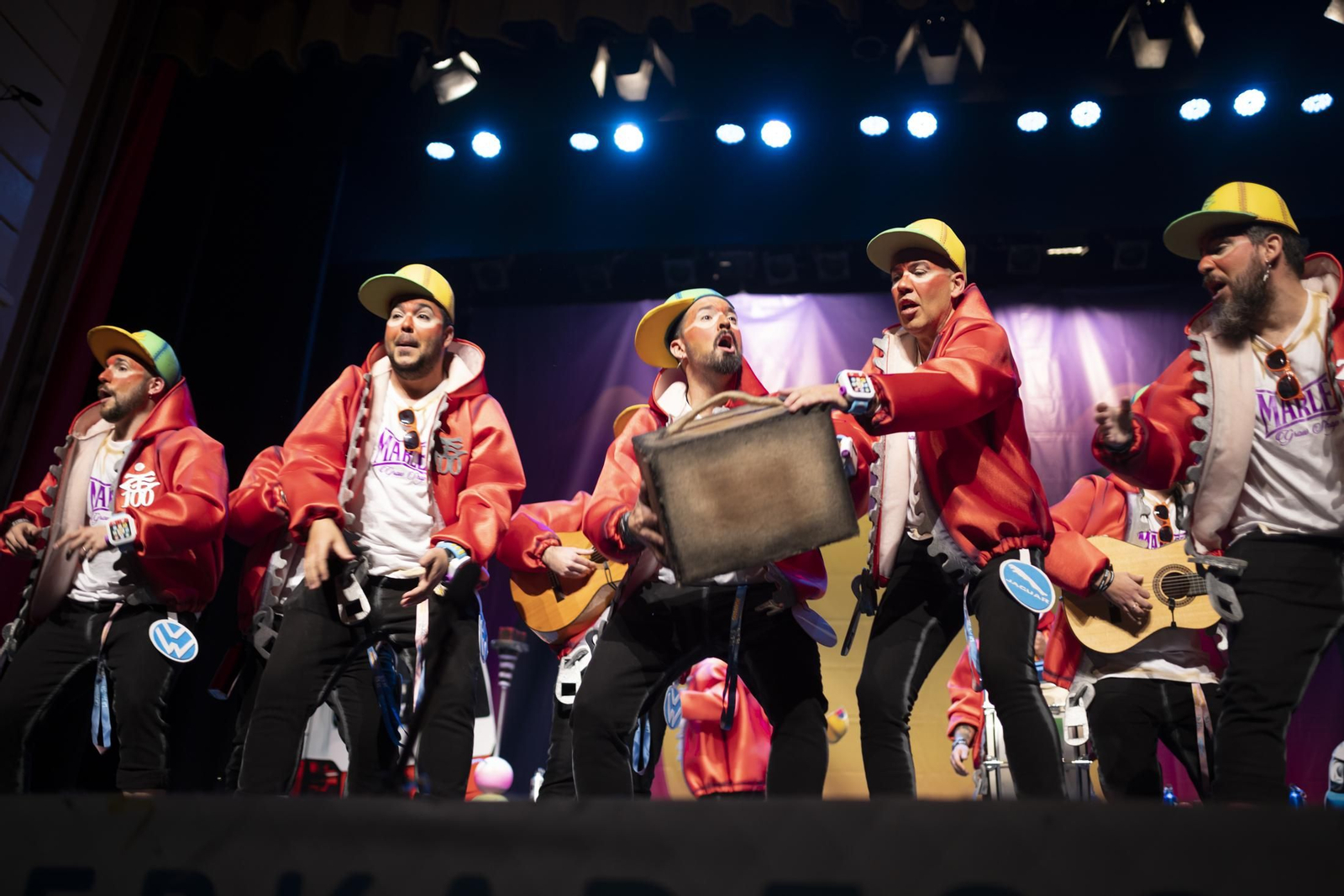 La última jornada de semifinales del Carnaval de Huelva, en imágenes