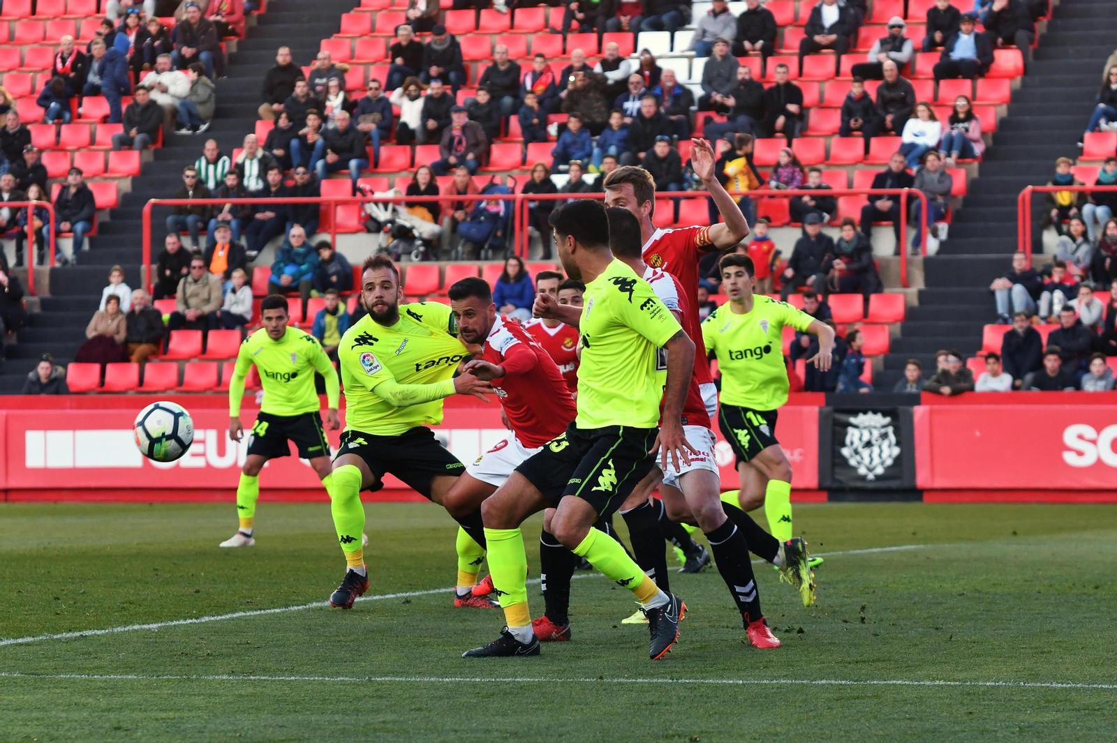 Las imágenes del Nàstic-Córdoba