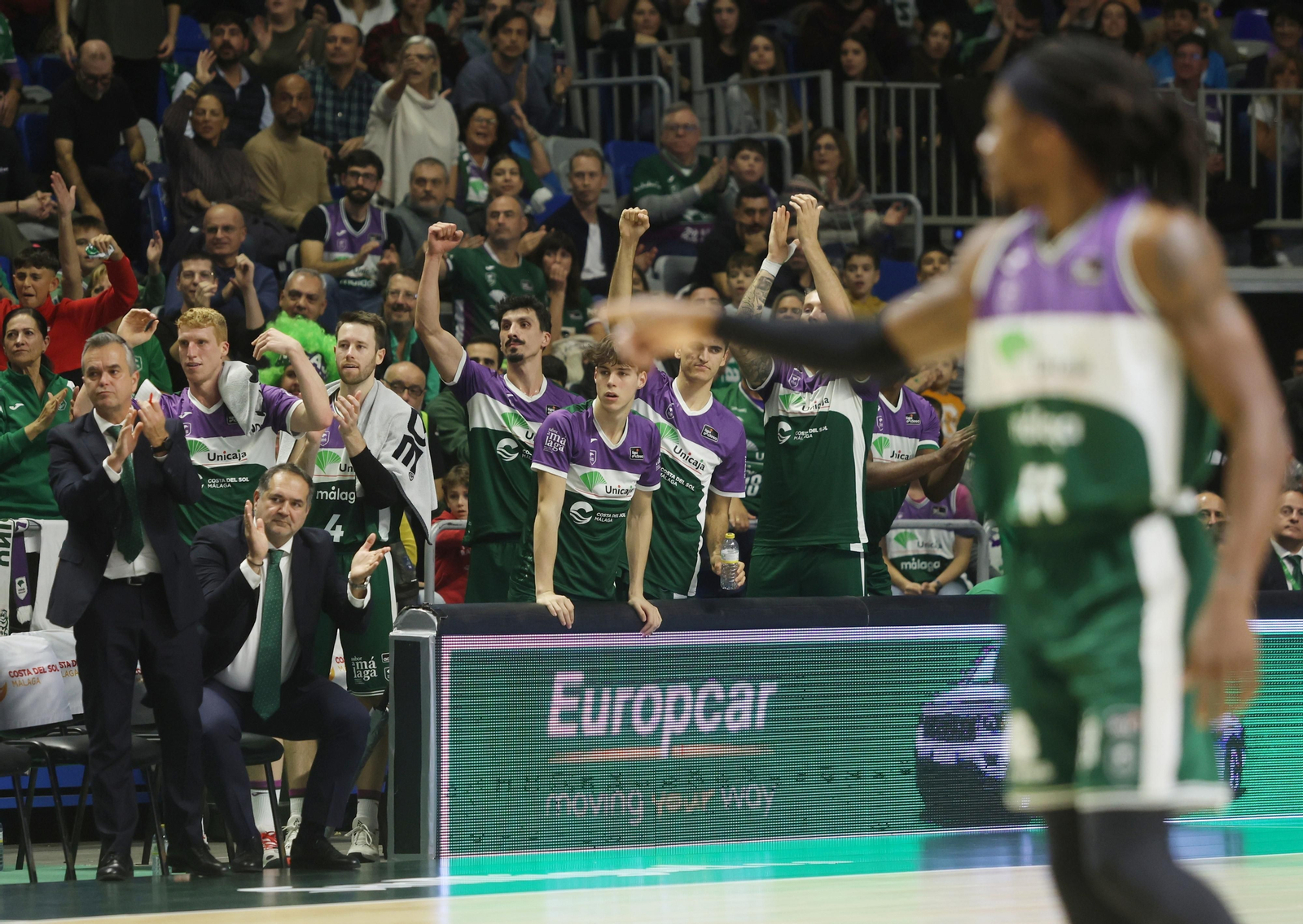 El Unicaja - Bilbao Basket, en fotos