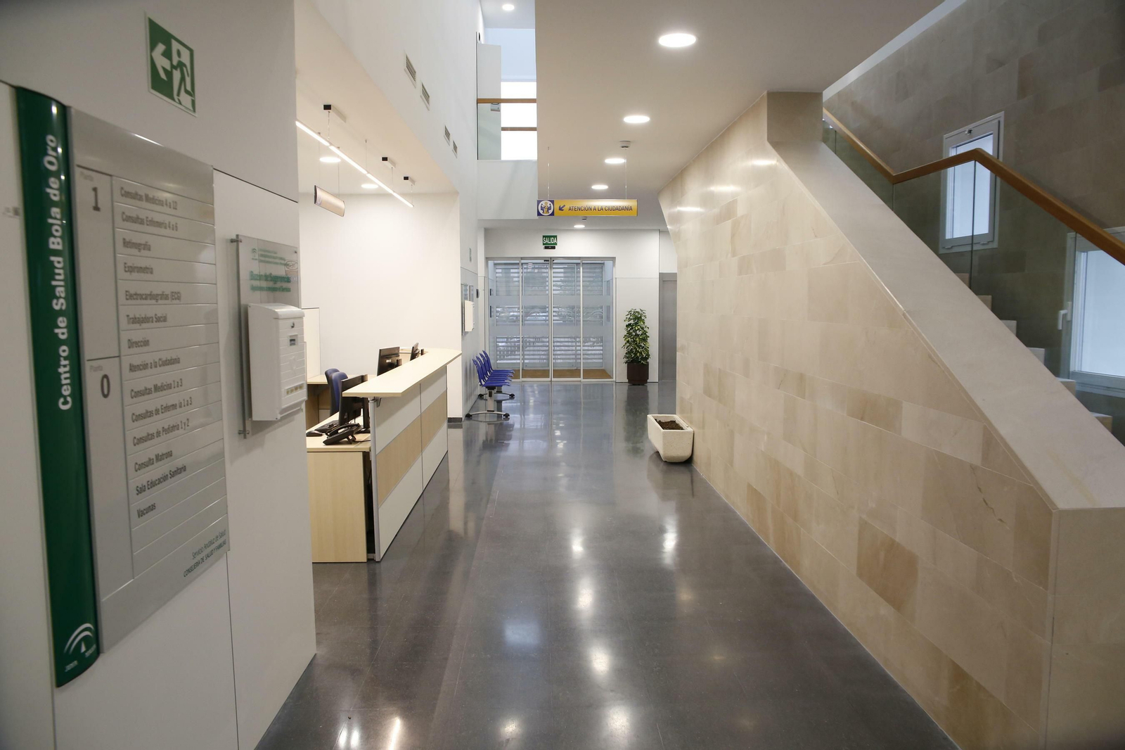 Así es el centro de salud de Bola de Oro de Granada