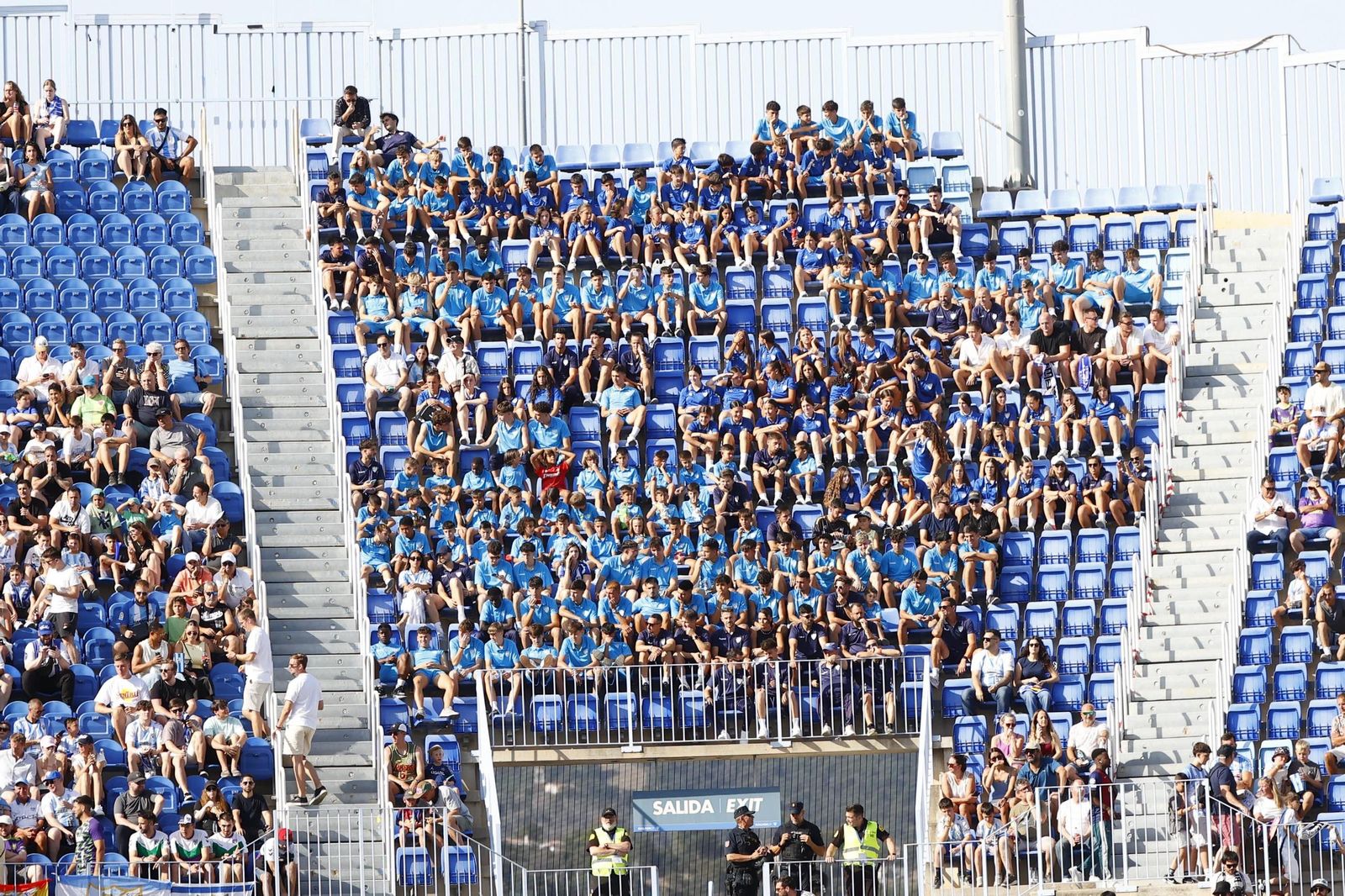 Búscate en las gradas de La Rosaleda en el Málaga CF-Burgos