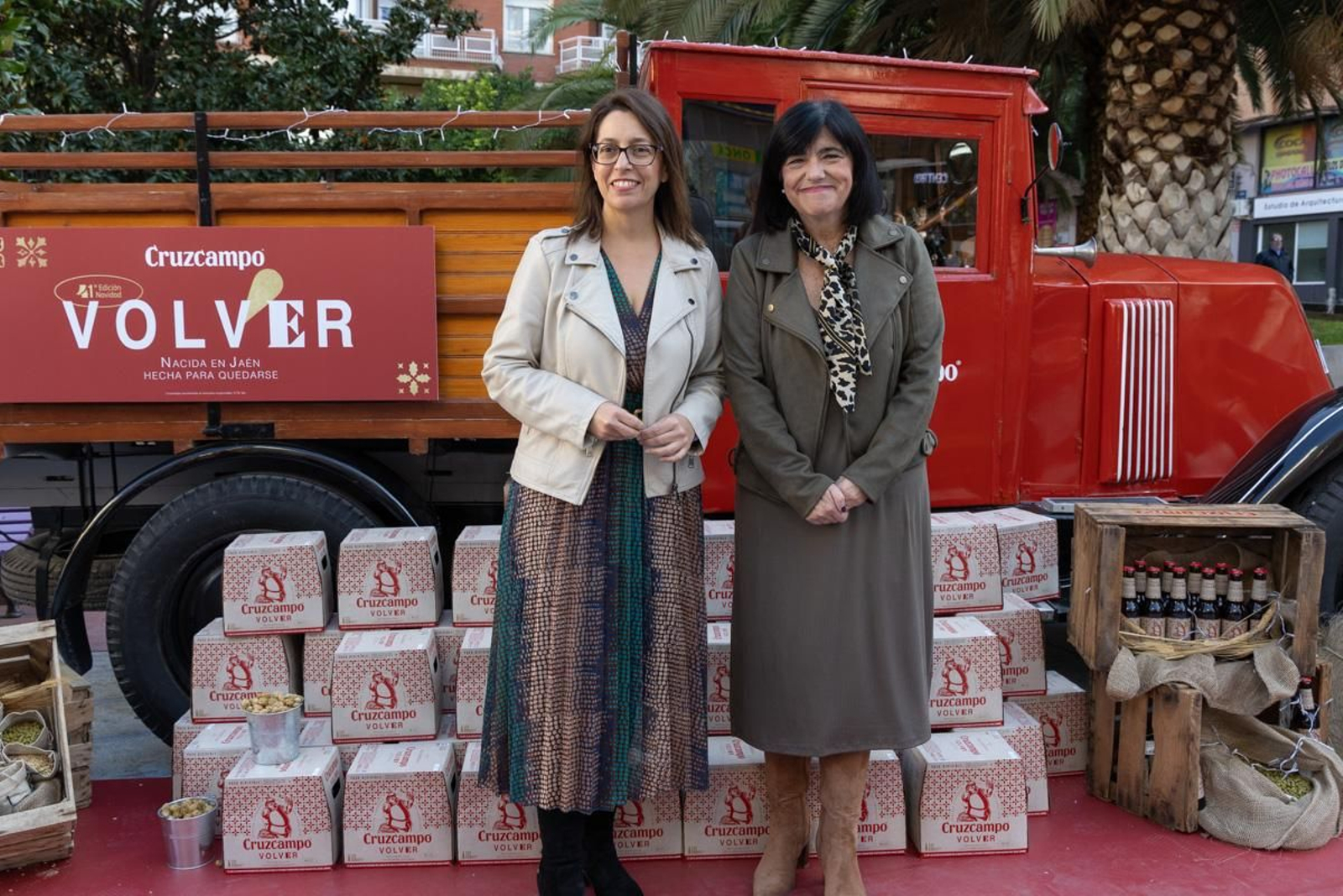 Presentación del lanzamiento de 'Volver', edición limitada de Cruzcampo para Navidad