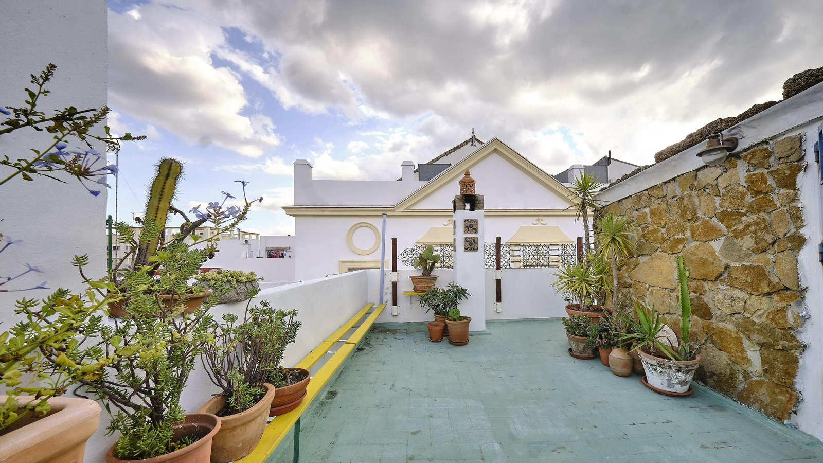 Interior de la casa en la calle Amargura de Puerto Real.