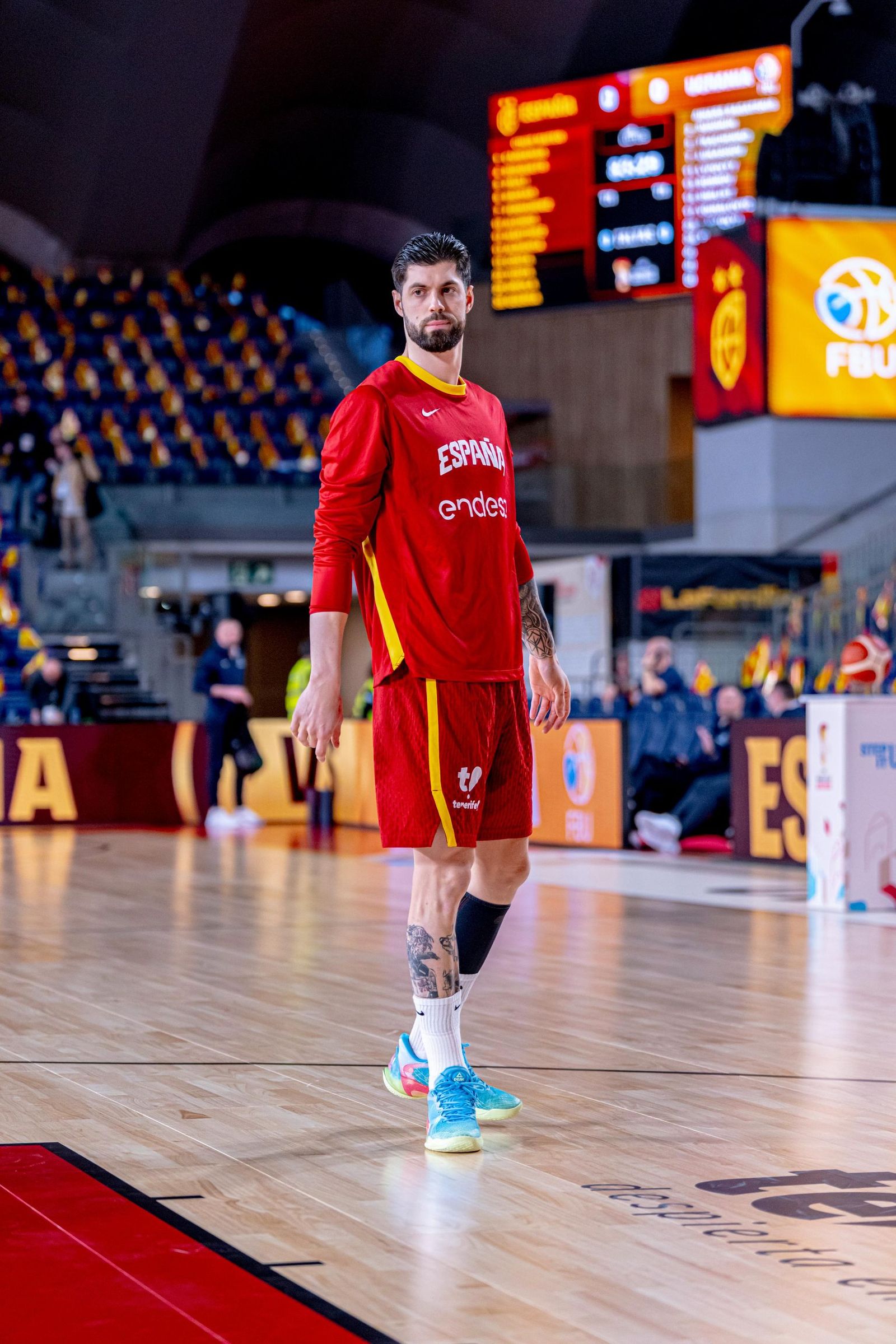 Las mejores fotos del España-Ucrania de baloncesto