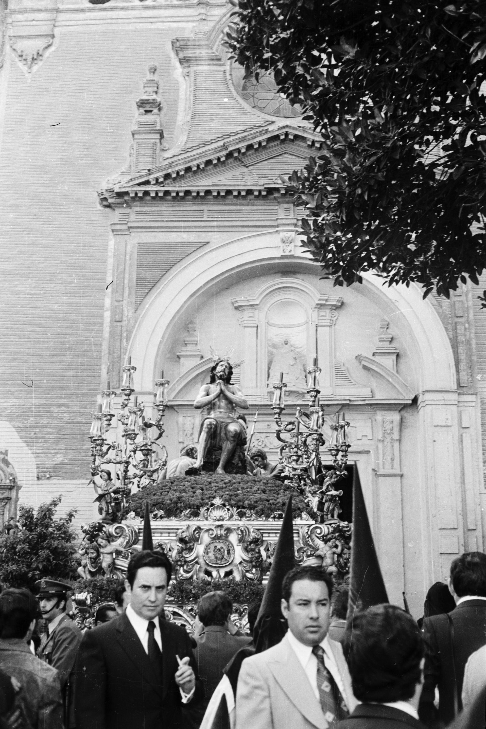 Nuestro Padre Jesús de las Penas en su última salida desde San Jacinto