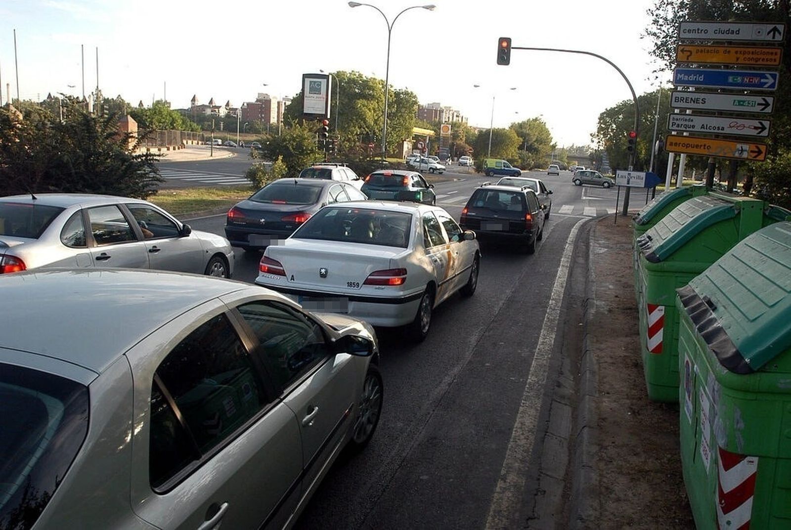 La avenida Luis Uruñuela, en una imagen de archivo.