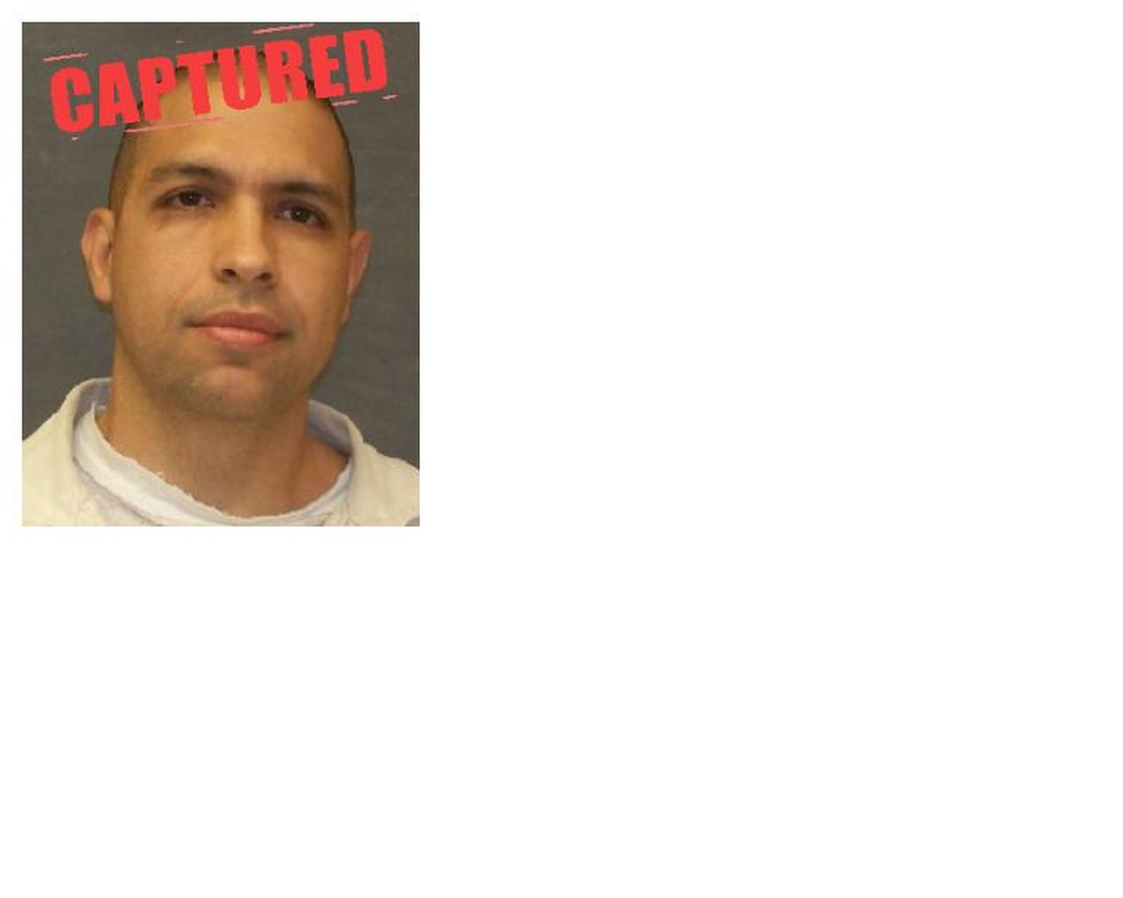 Imagen de la ficha policial del preso abatido.