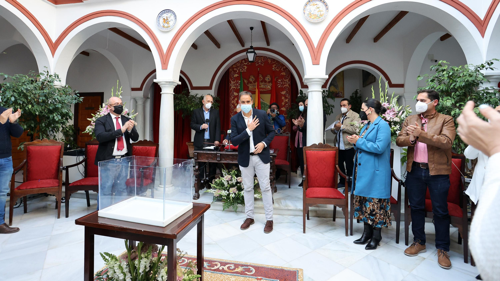 Imágenes de la toma de posesión de Ramón Galán como Alcalde de Trebujena