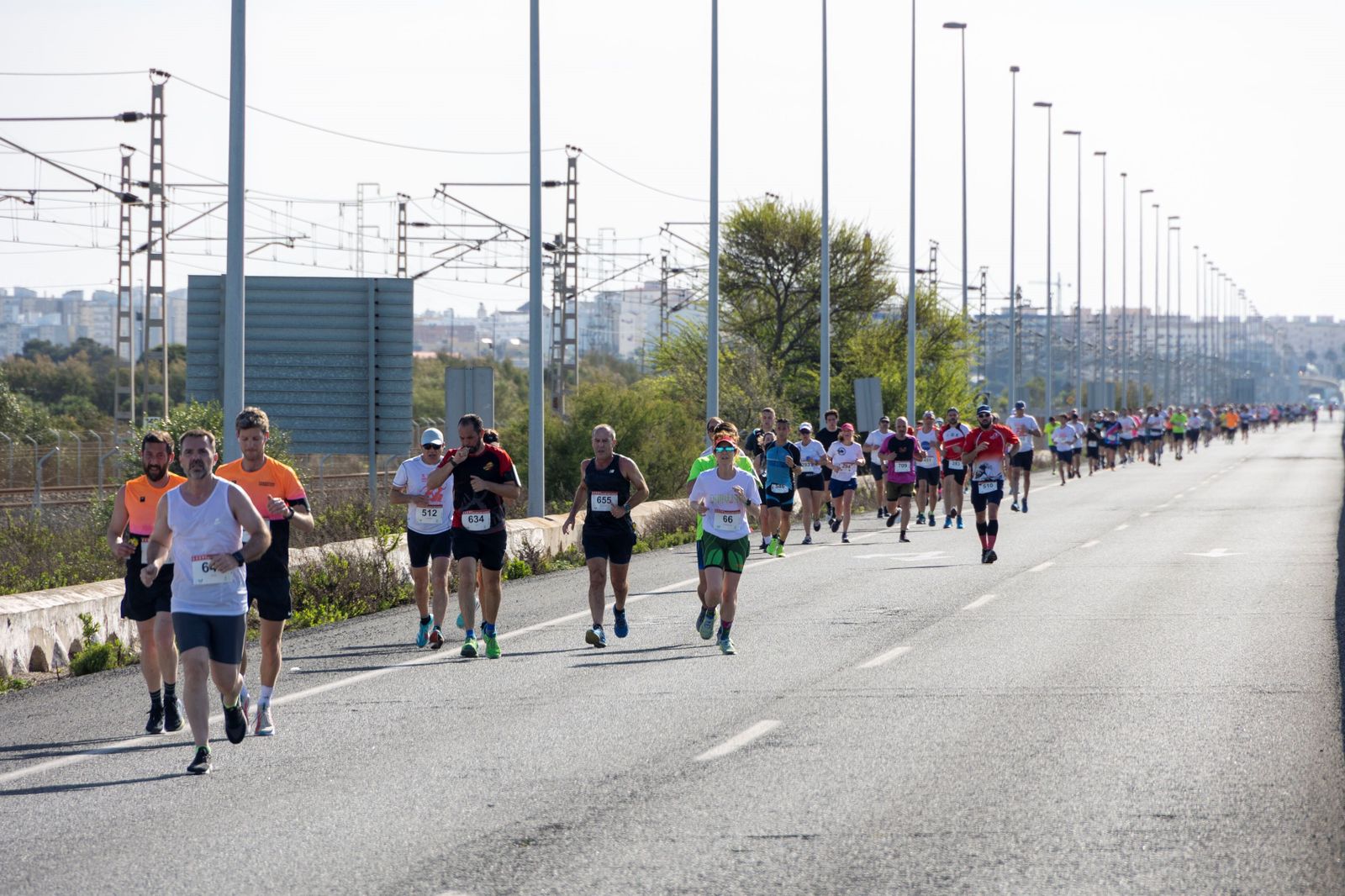 Las imágenes de la Media Maratón Bahía de Cádiz
