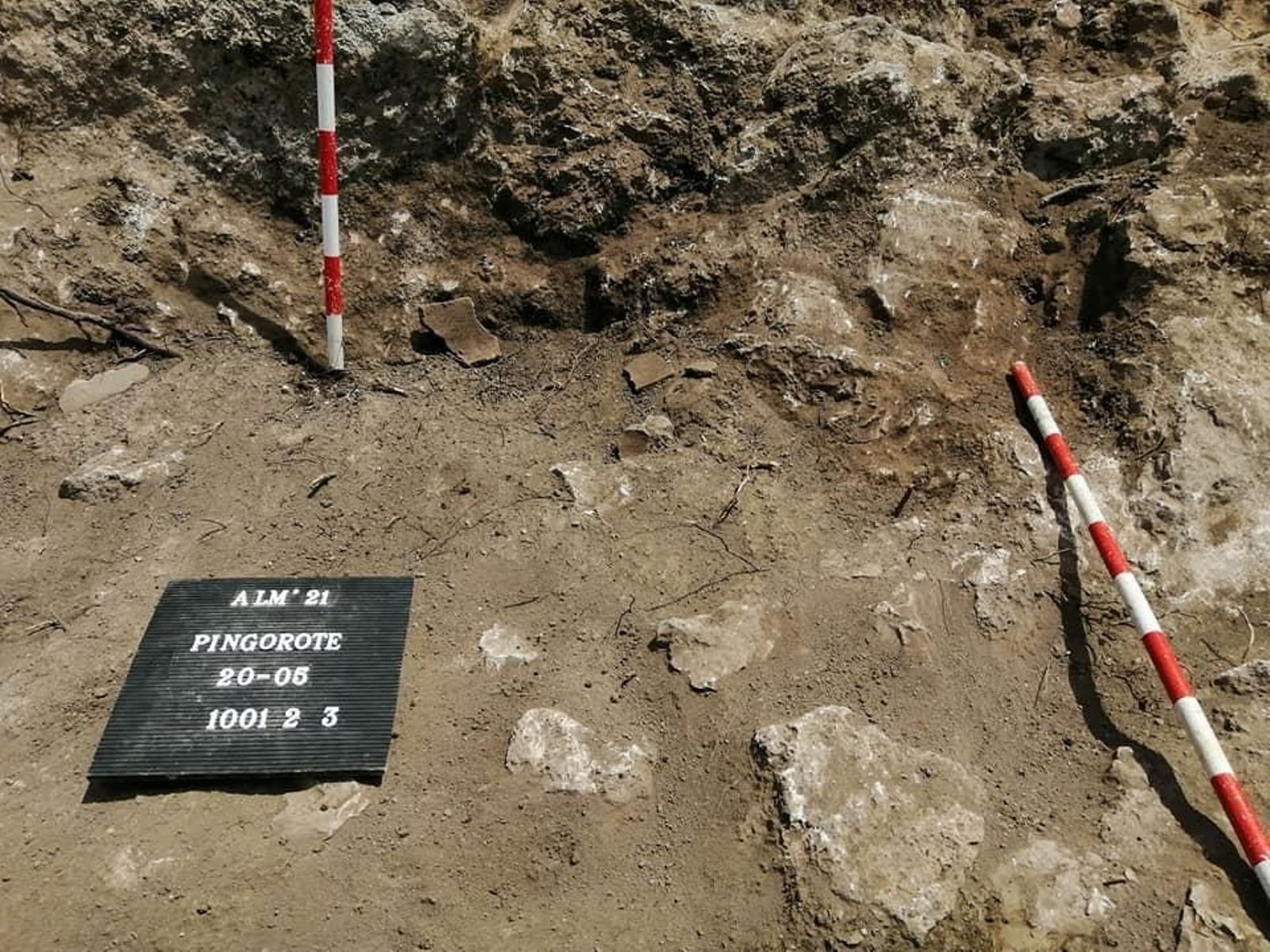 Excavación arqueológica en el Pingorote de Almedinilla. Excavación arqueológica en el Pingorote de Almedinilla.